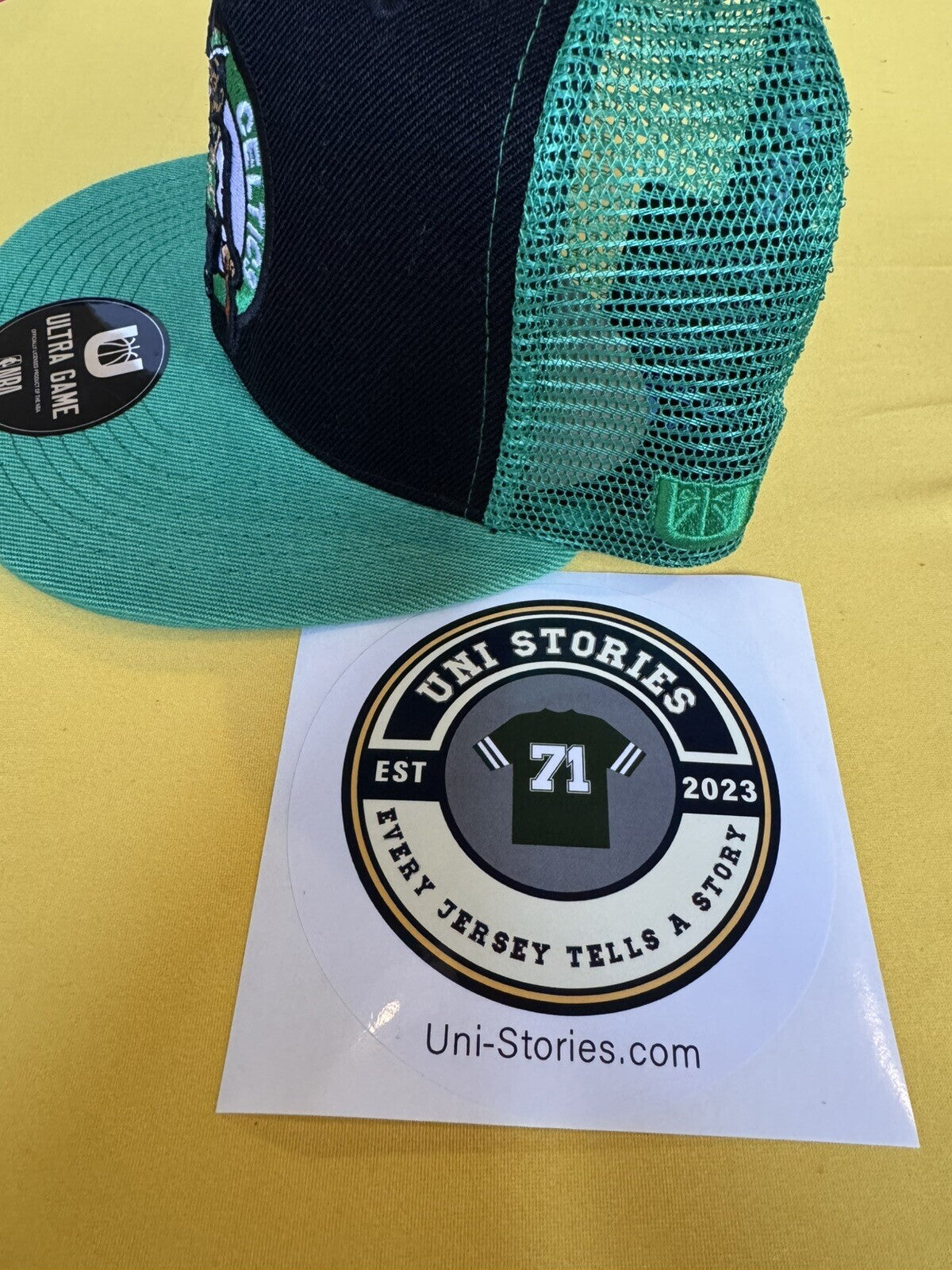 Boston Celtics Ultra Game Snapback hat Green NEW WITH TAGS