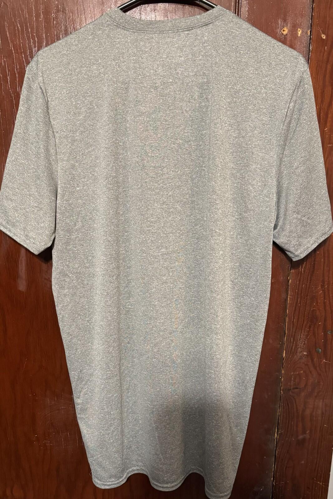Boston Red Sox Majestic Short Sleeve Tee Men's L Gray MLB