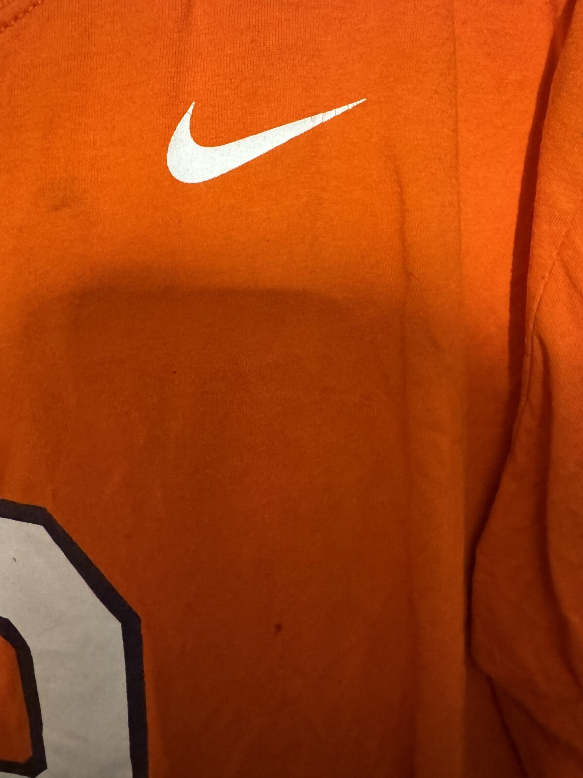 University of Illinois Nike Football T-Shirt Men's Size XL Orange