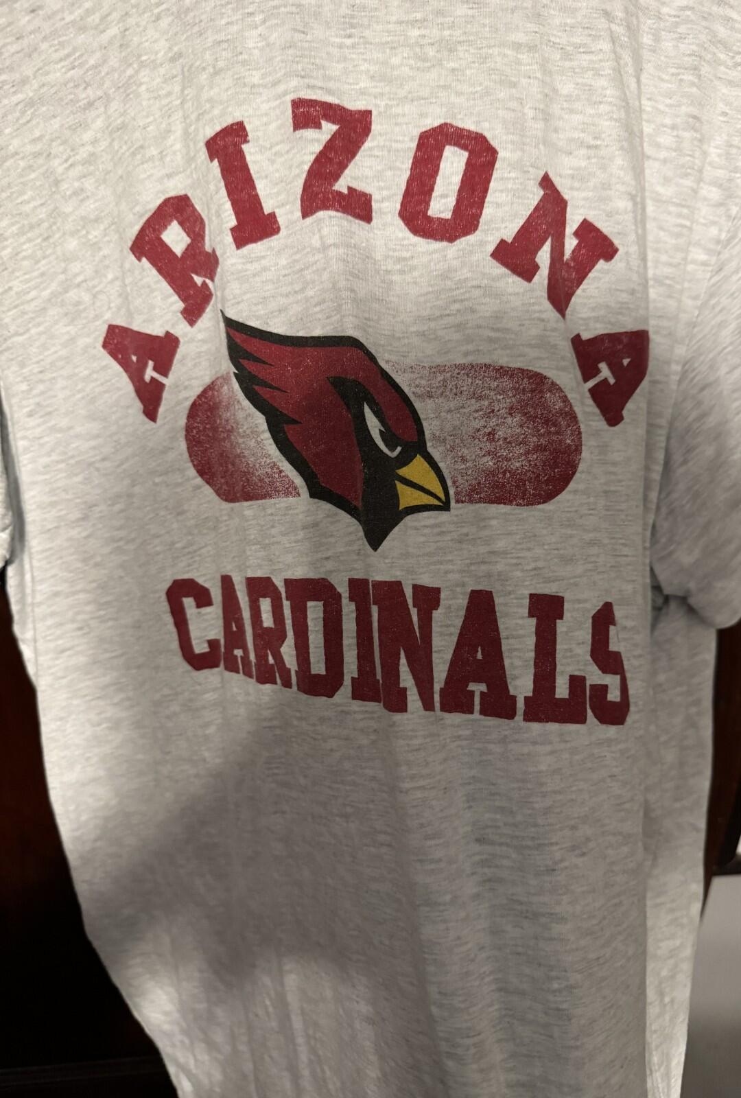 Arizona Cardinals S/S '47 Brand T-Shirt Men Sz XL White