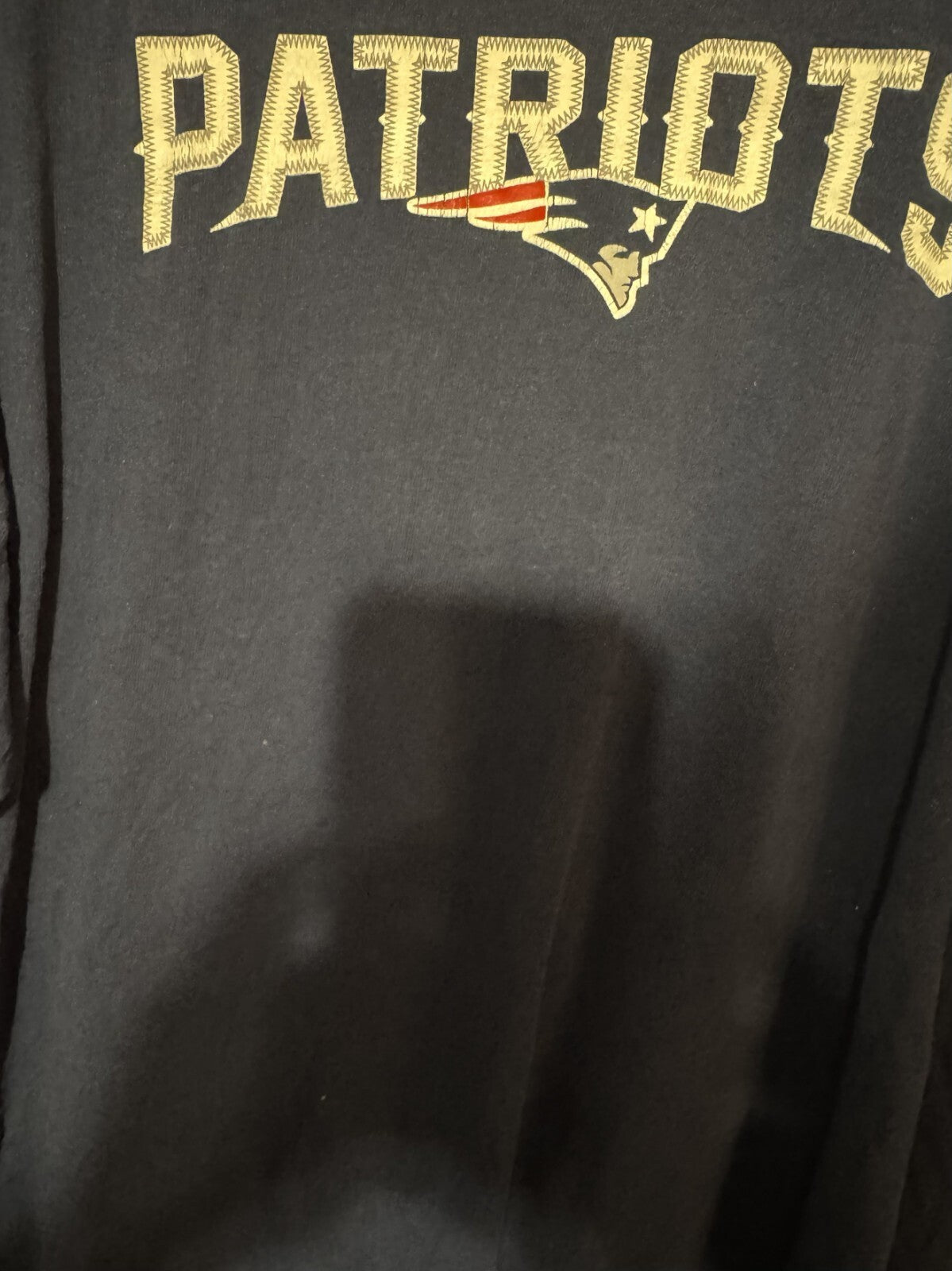 New England Patriots Tom Brady #12 Player Tee Men XL Blue