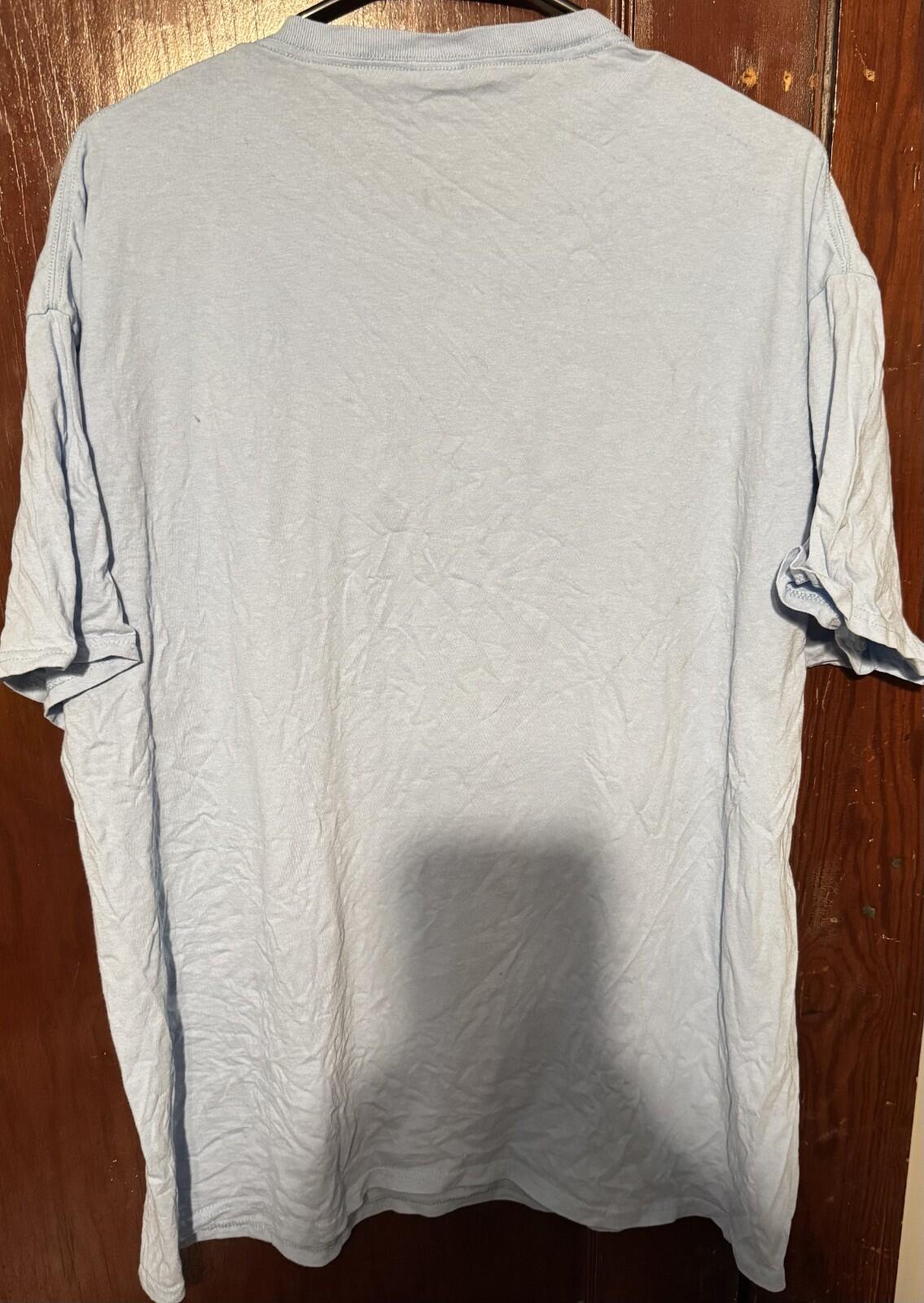 Mr. T I Pity The Fool Vintage T-Shirt Men Size XL Blue