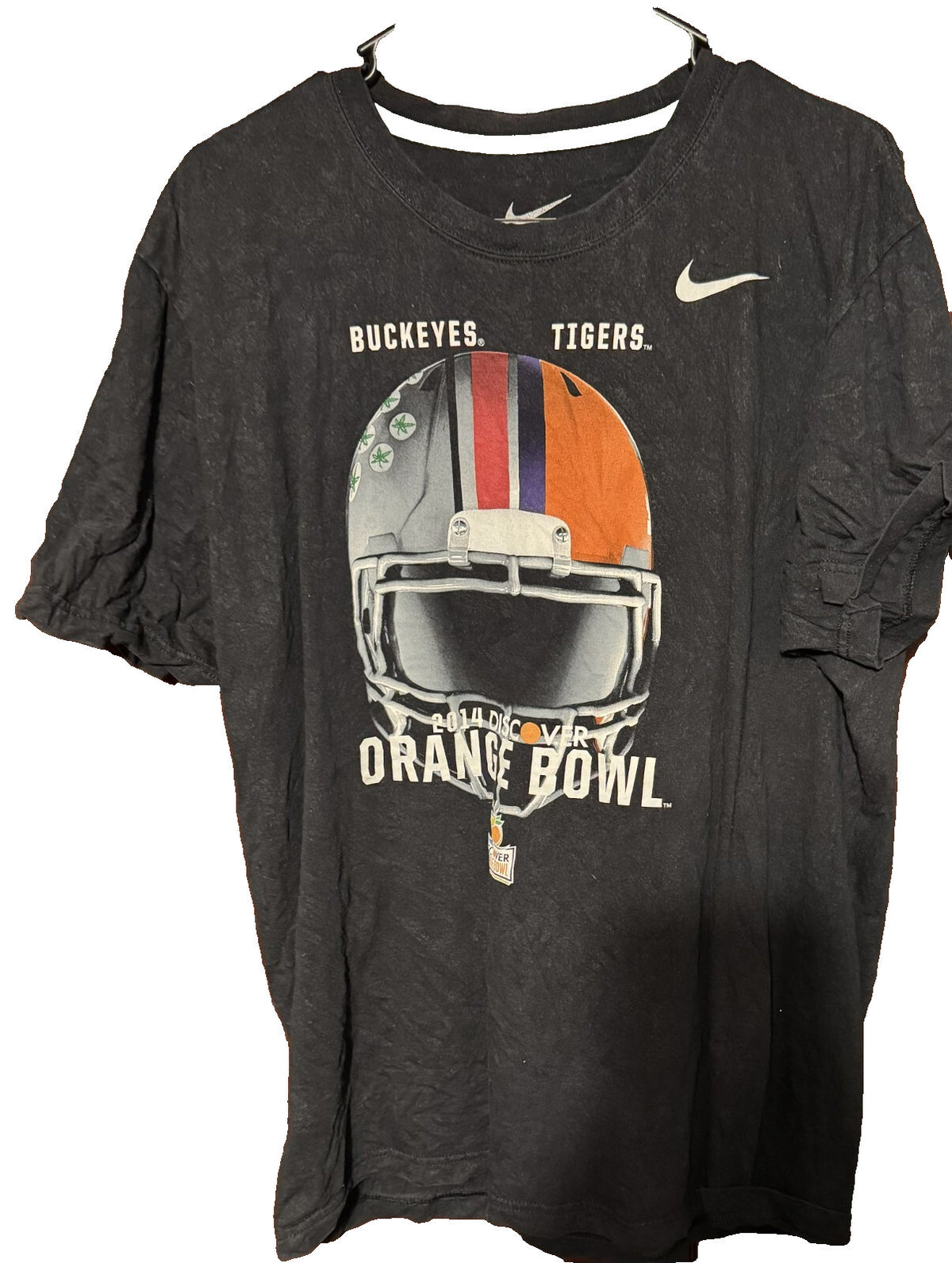 2014 Orange Bowl Clemson Tigers Ohio State Buckeyes Nike men’s size XL t-shirt