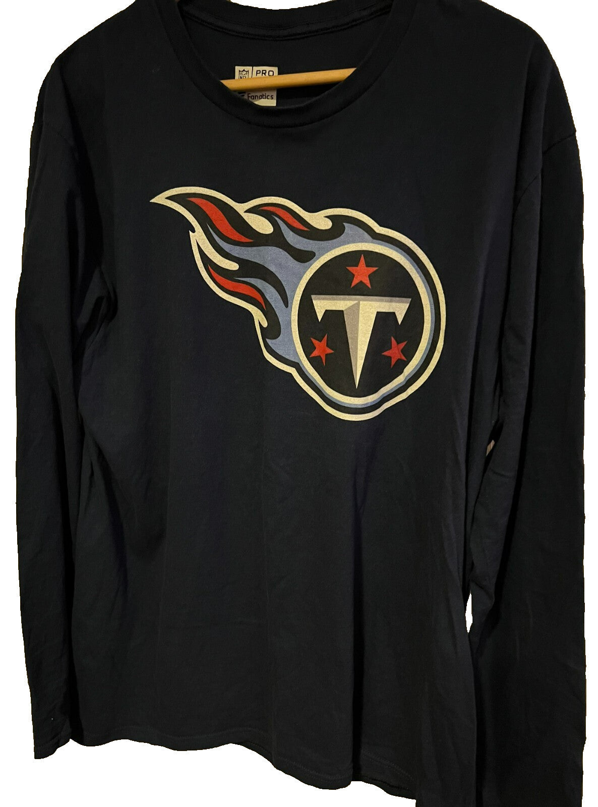 Tennessee Titans Blue Tee Fanatics Men's sz L Derrick Henry