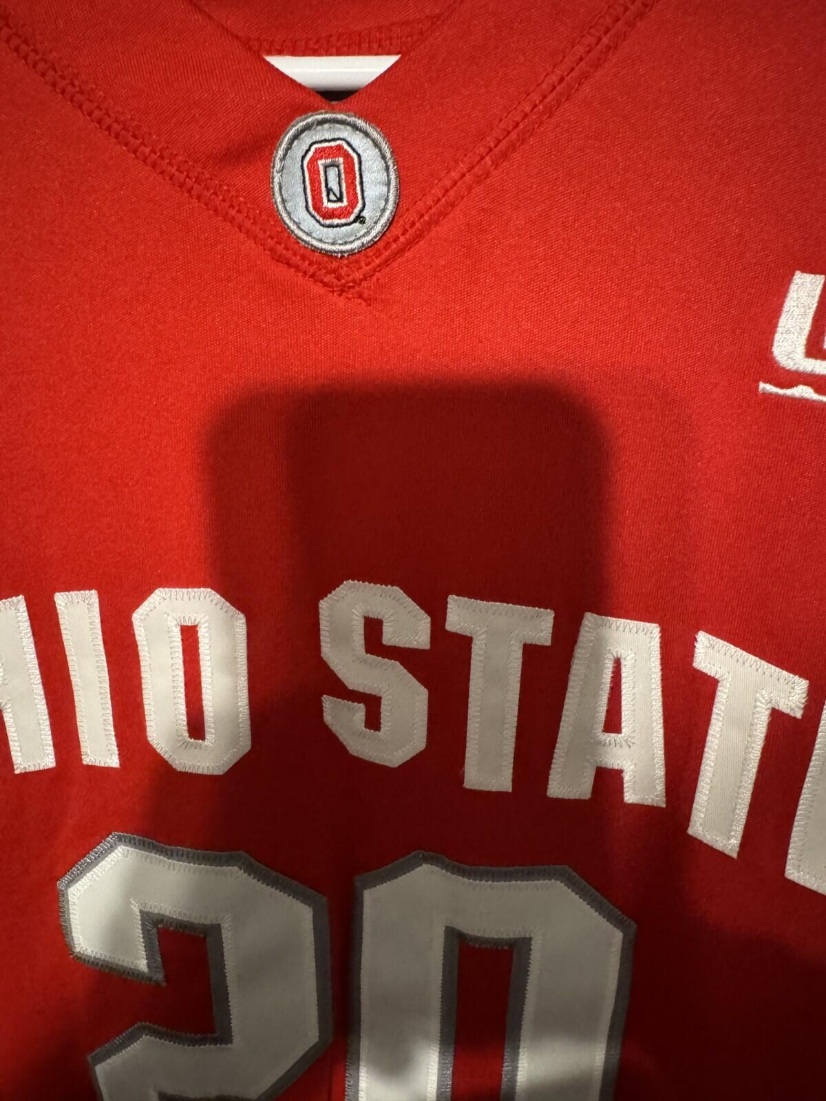 Ohio State Buckeyes Red Nike Elite men’s size L jersey