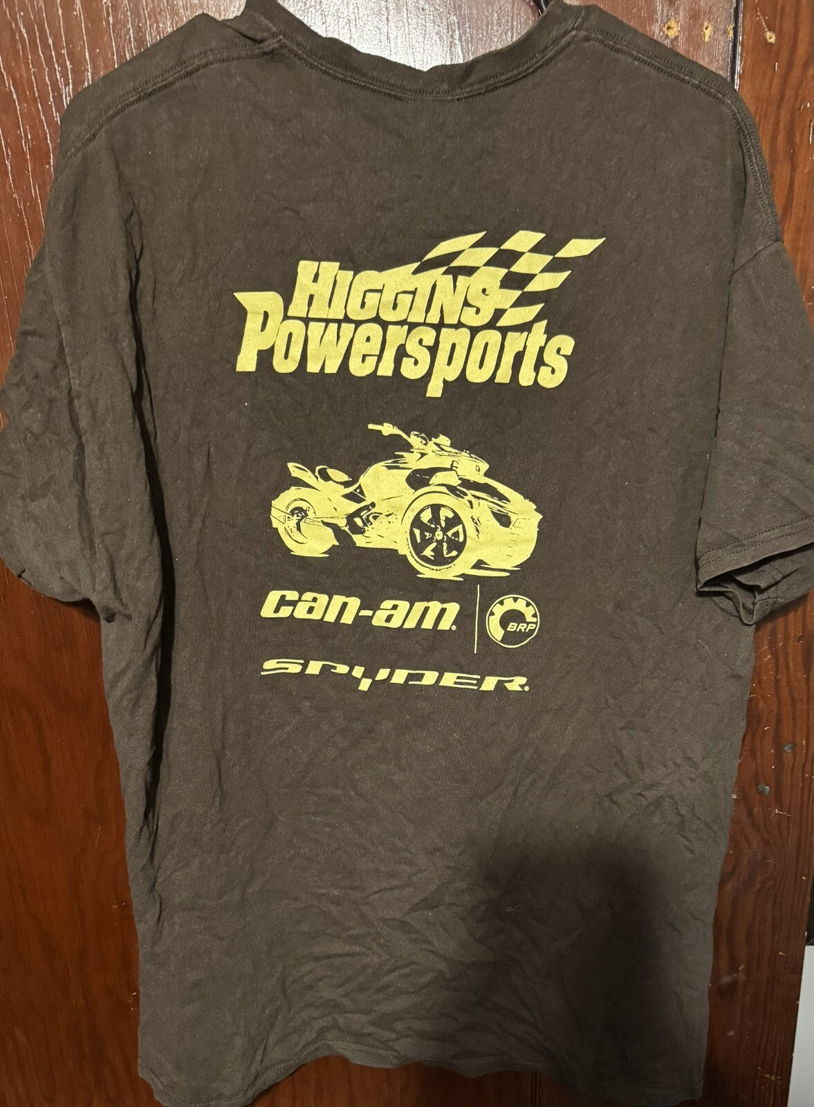 Worcester Bravehearts Bike Night t-shirt Brown men’s sz XL