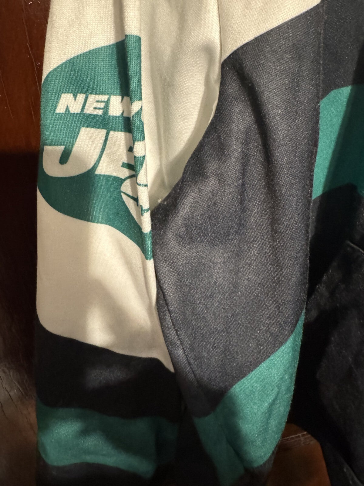 New York Jets Football Hoodie Men's sz XXL ? White/Green/Black