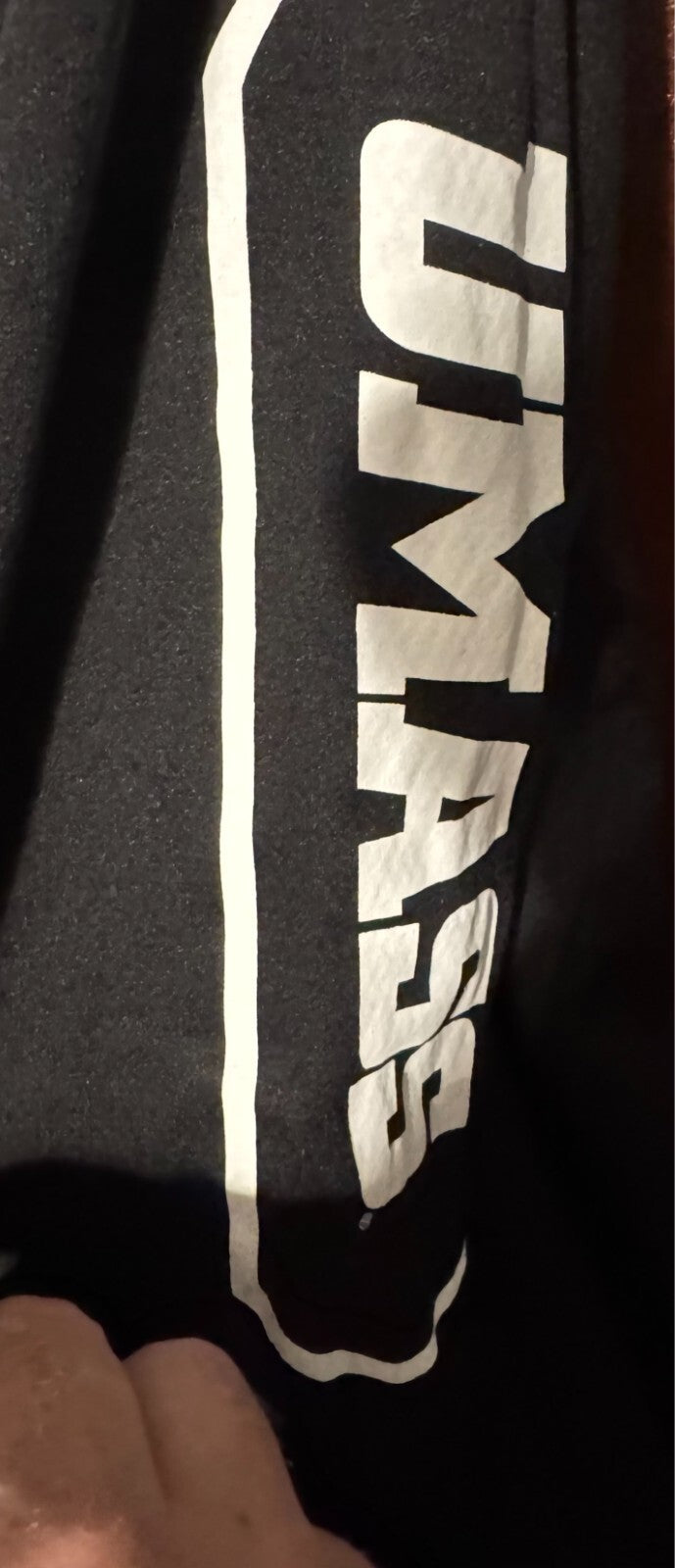UMass Minutemen Player-Issued Hoodie Men's L Black