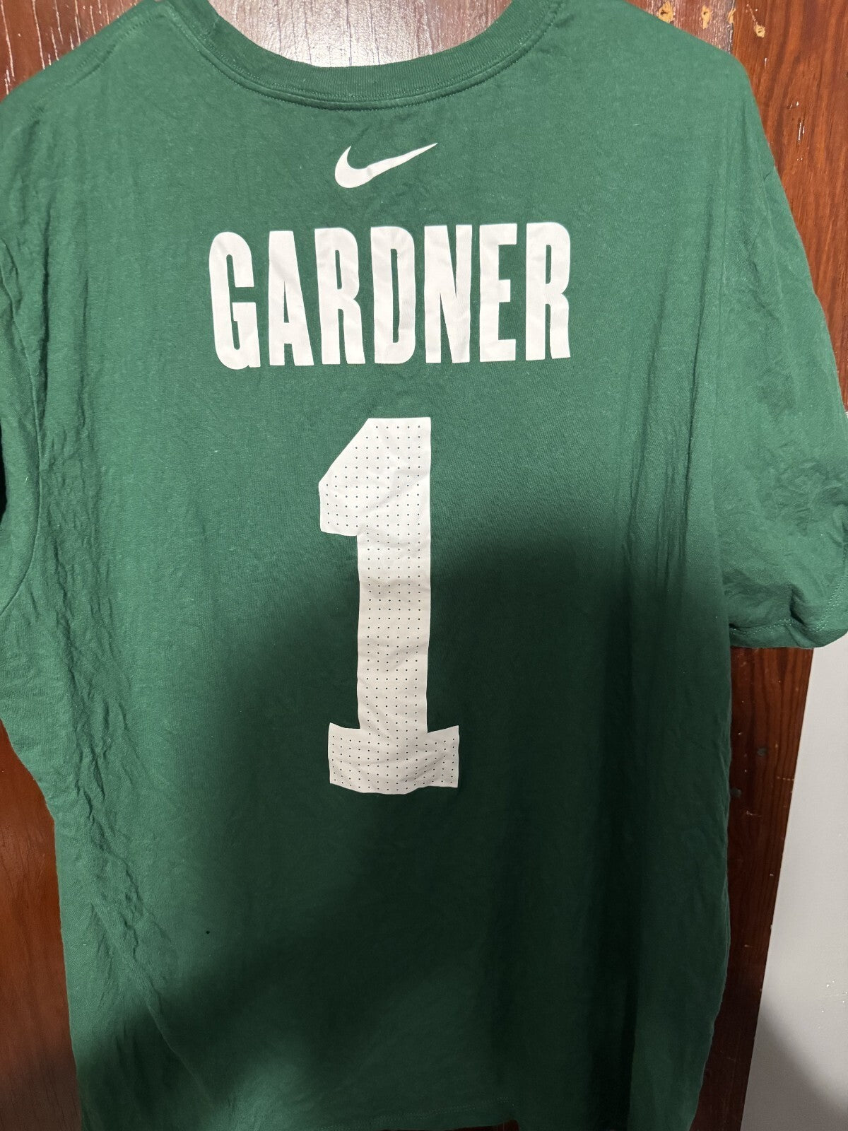 New York Jets Sauce Gardner #1 T-Shirt Nike Men's sz XXL Green
