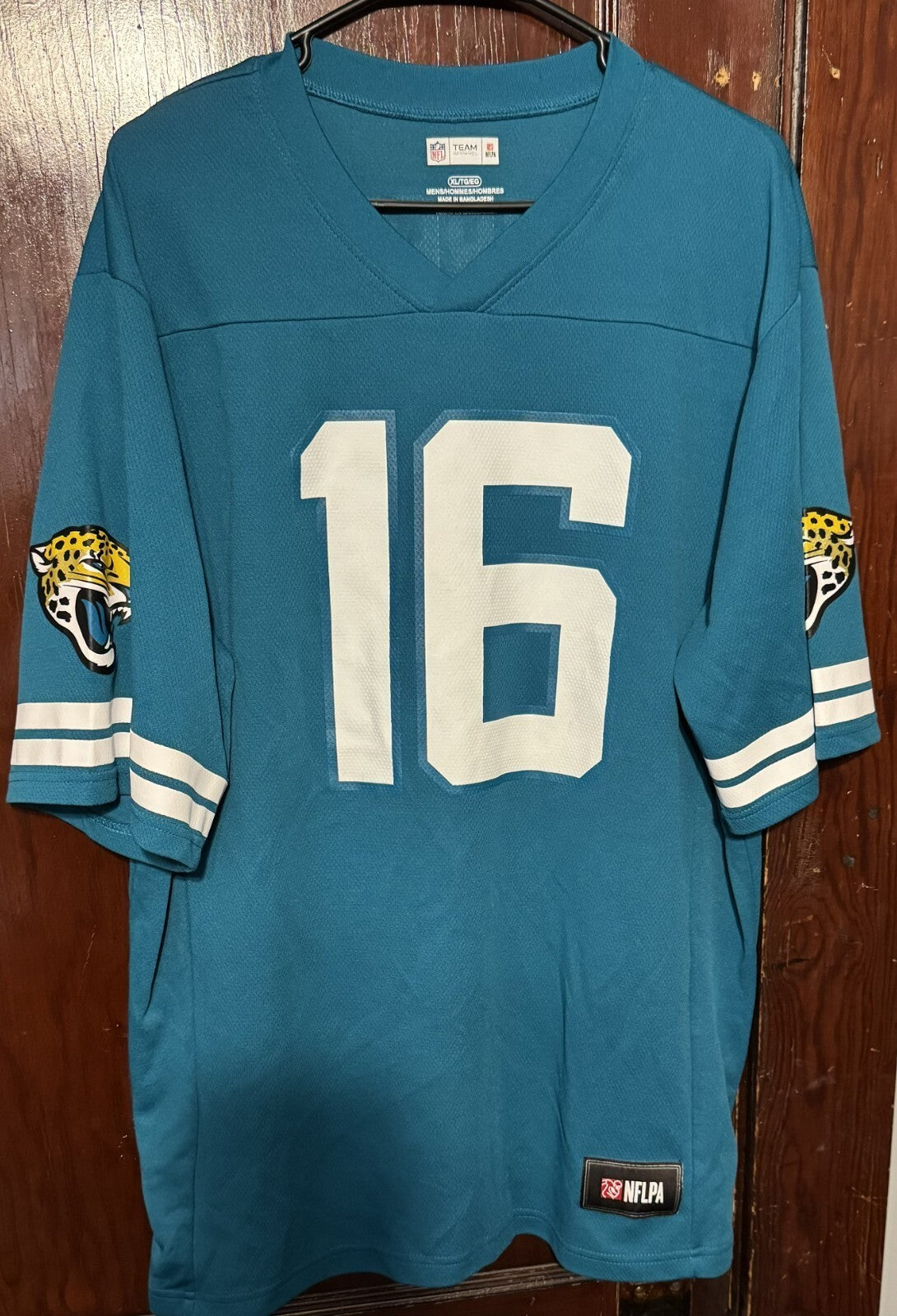 Jacksonville Jaguars Teal Trevor Lawrence Jersey Men Size XL