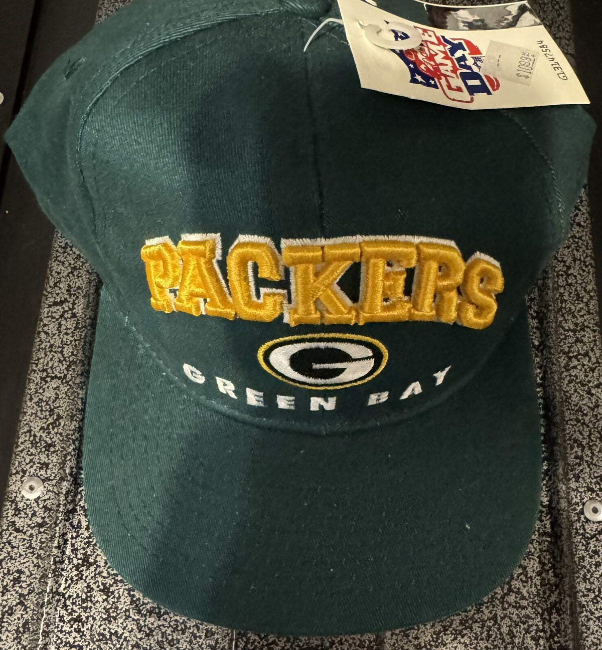 Green Bay Packers NFL Vintage Snapback Hat NEW WITH TAGS