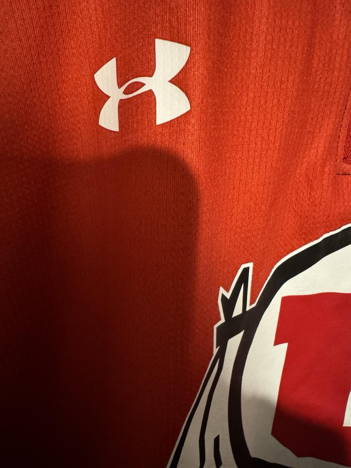 University of Utah Utes Under Armour 1/4 Zip Men's L Player Issued