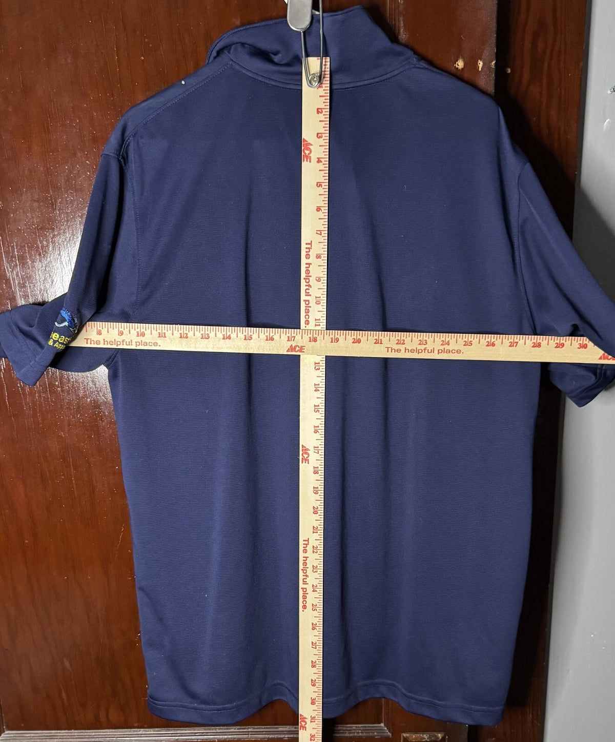 Worcester Bravehearts Polo Shirt Blue men’s size XL FCBL
