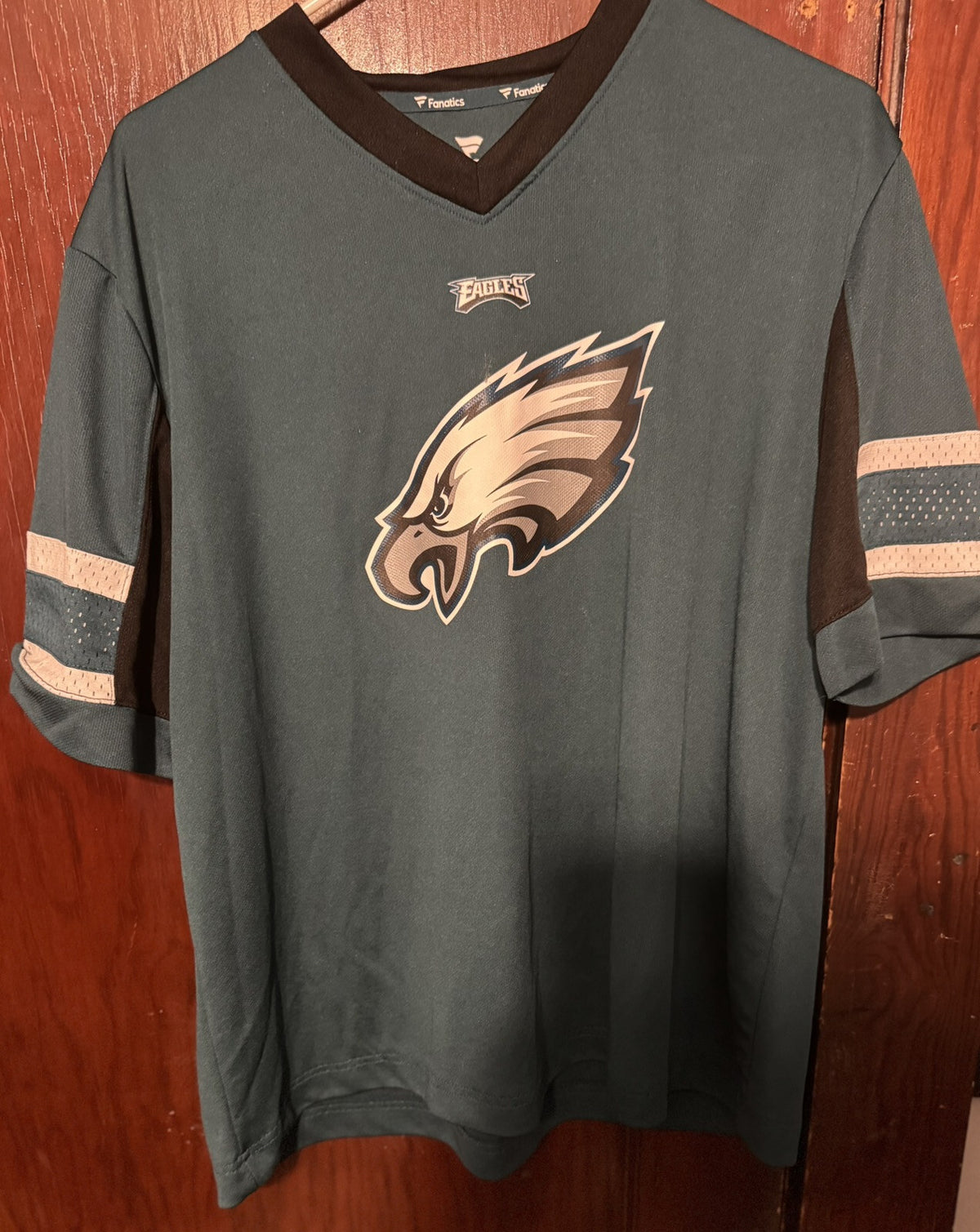 Philadelphia Eagles Fanatics jersey Green Men Sz XL