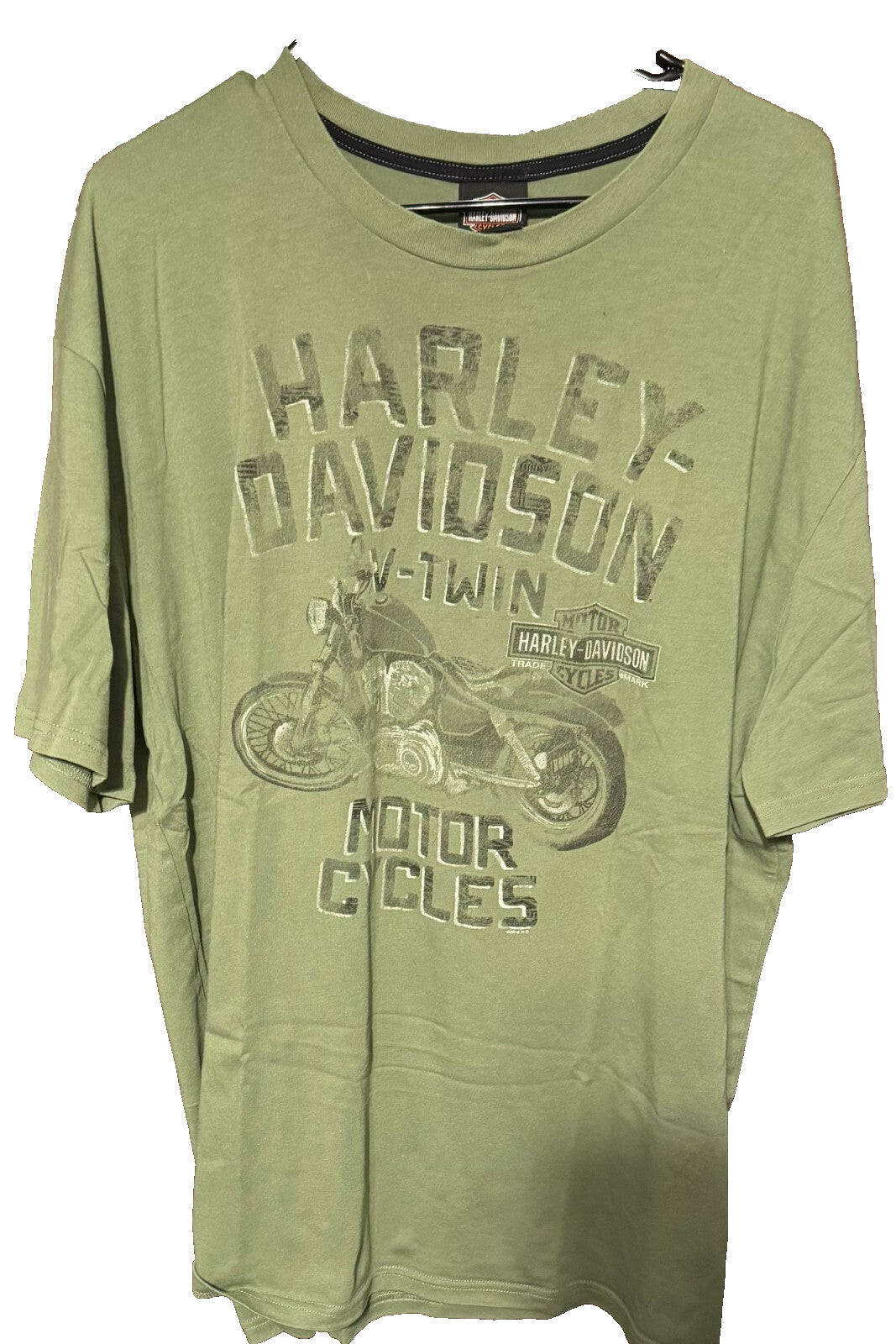 Harley-Davidson TShirt Seattle Men Sz XL Green Marysville WA