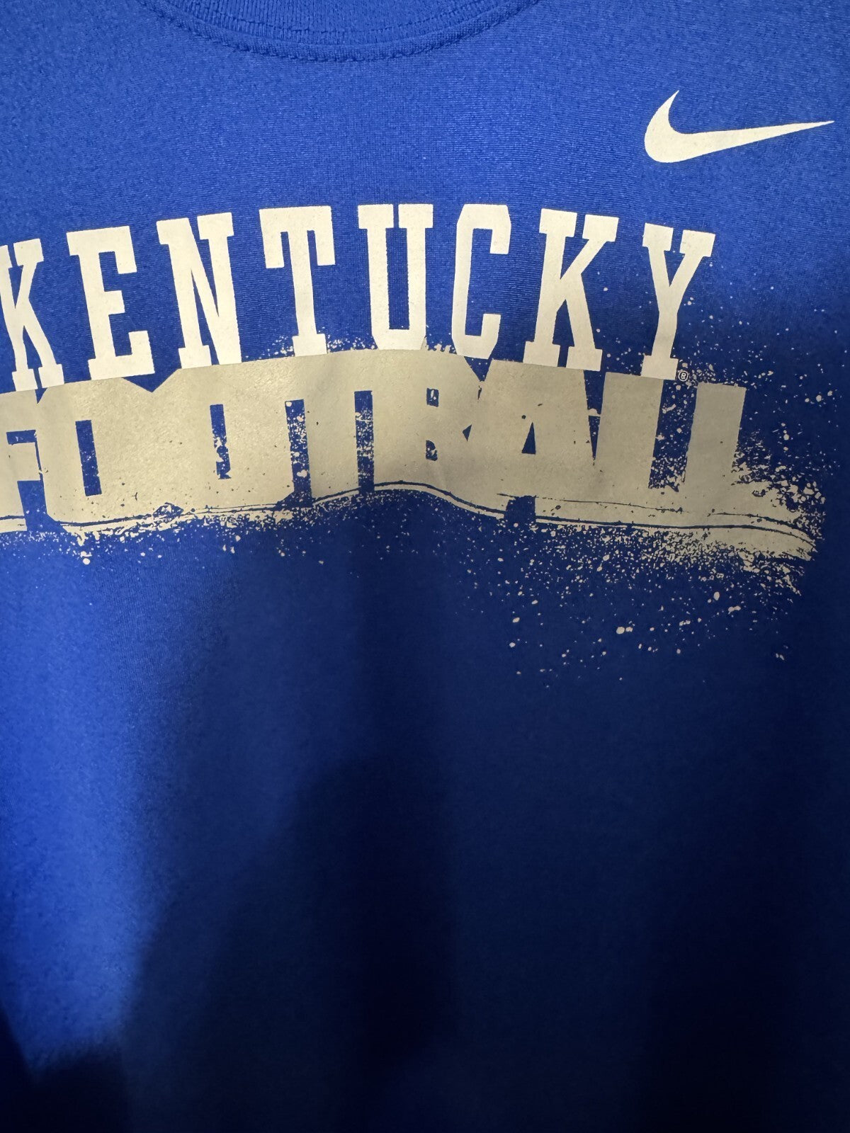 Kentucky Wildcats Nike Short Sleeve T-Shirt Size XL Blue