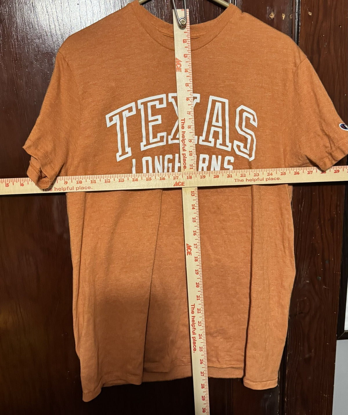 Texas Longhorns Champion t-shirt Orange Men Size L
