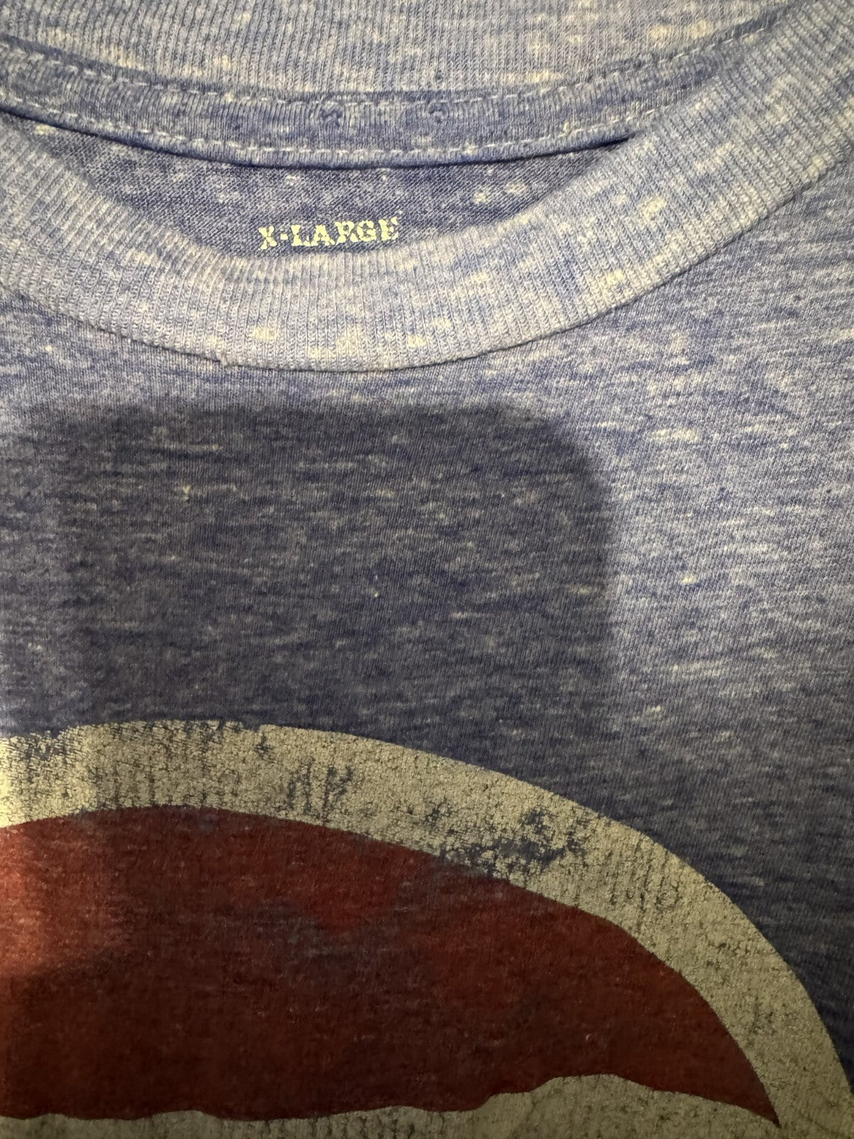 Pepsi Vintage Logo Tee Shirt Men Sz XL Blue