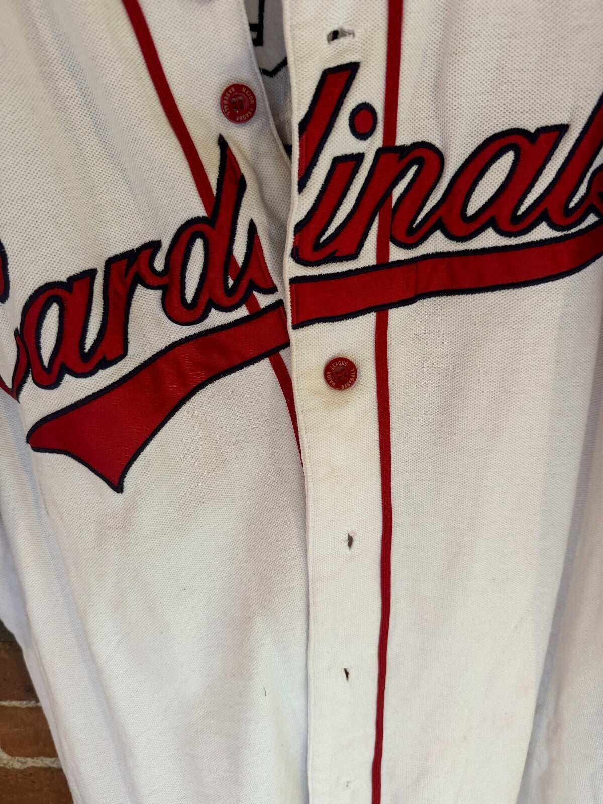 St. Louis Cardinals Mark McGwire Jersey Mirage Size XL White