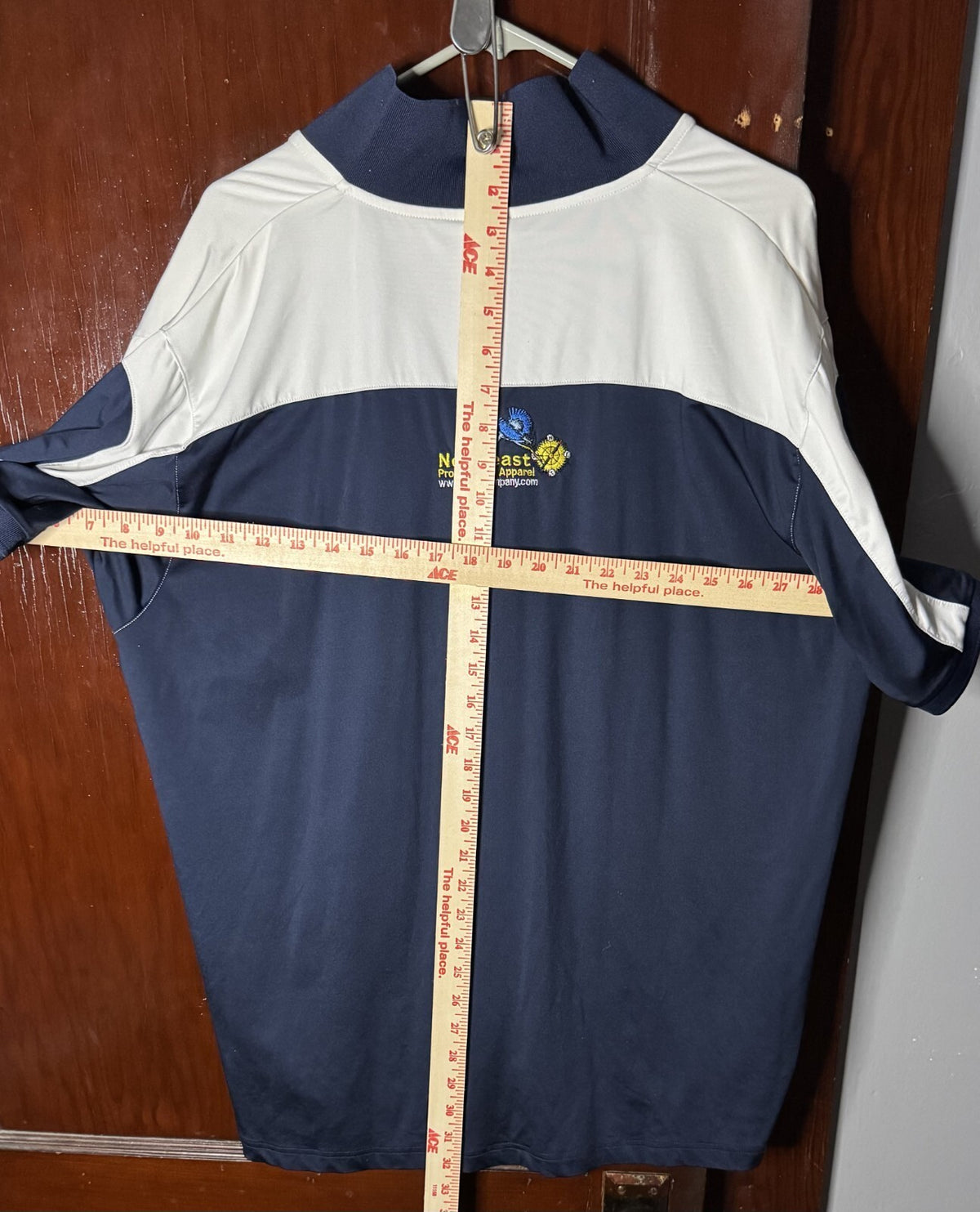 Worcester Bravehearts Polo Shirt Blue men’s size XL FCBL