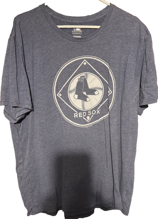 Boston Red Sox Short Sleeve Tee Men's XXL Blue