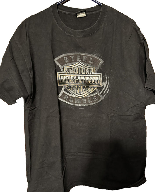 Harley-Davidson of Vancouver Vintage T Shirt Men Sz XL Black