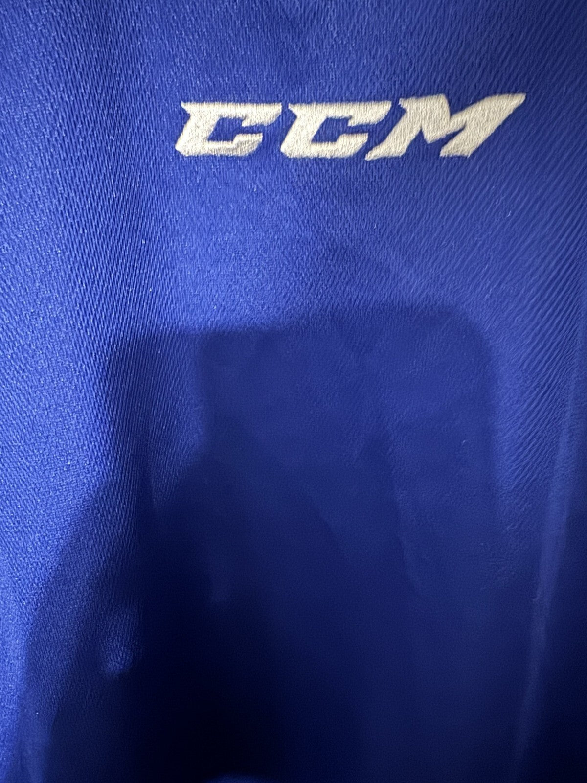 CCM Blank Practice Hockey Jersey Blue Men’s Size XL