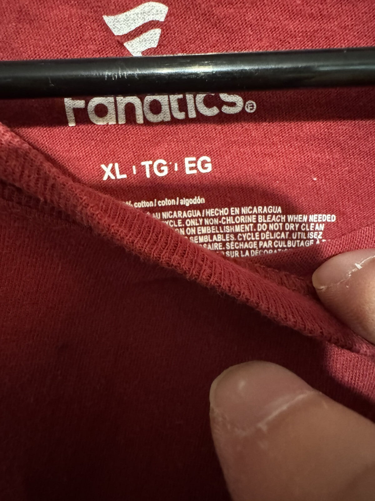 Atlanta United MLS Fanatics S/S T-shirt Men Size XL Red