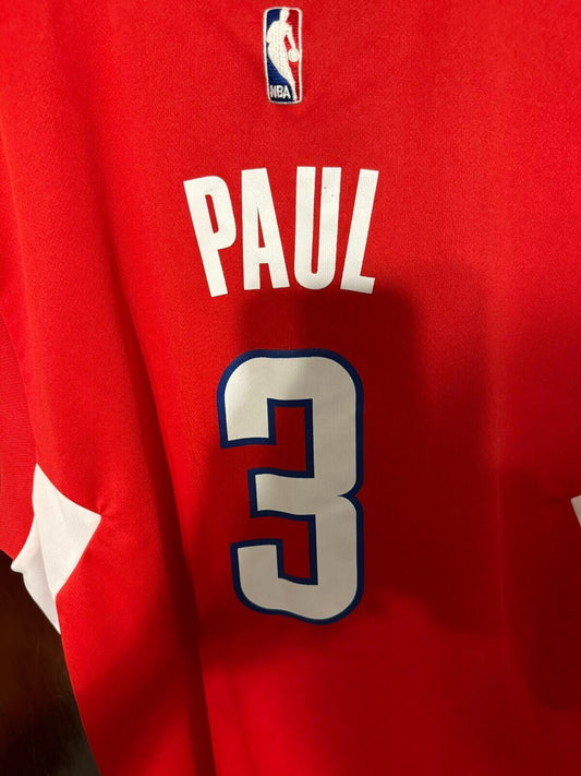 Los Angeles Clippers Adidas Red Chris Paul Jersey Men Sz XL