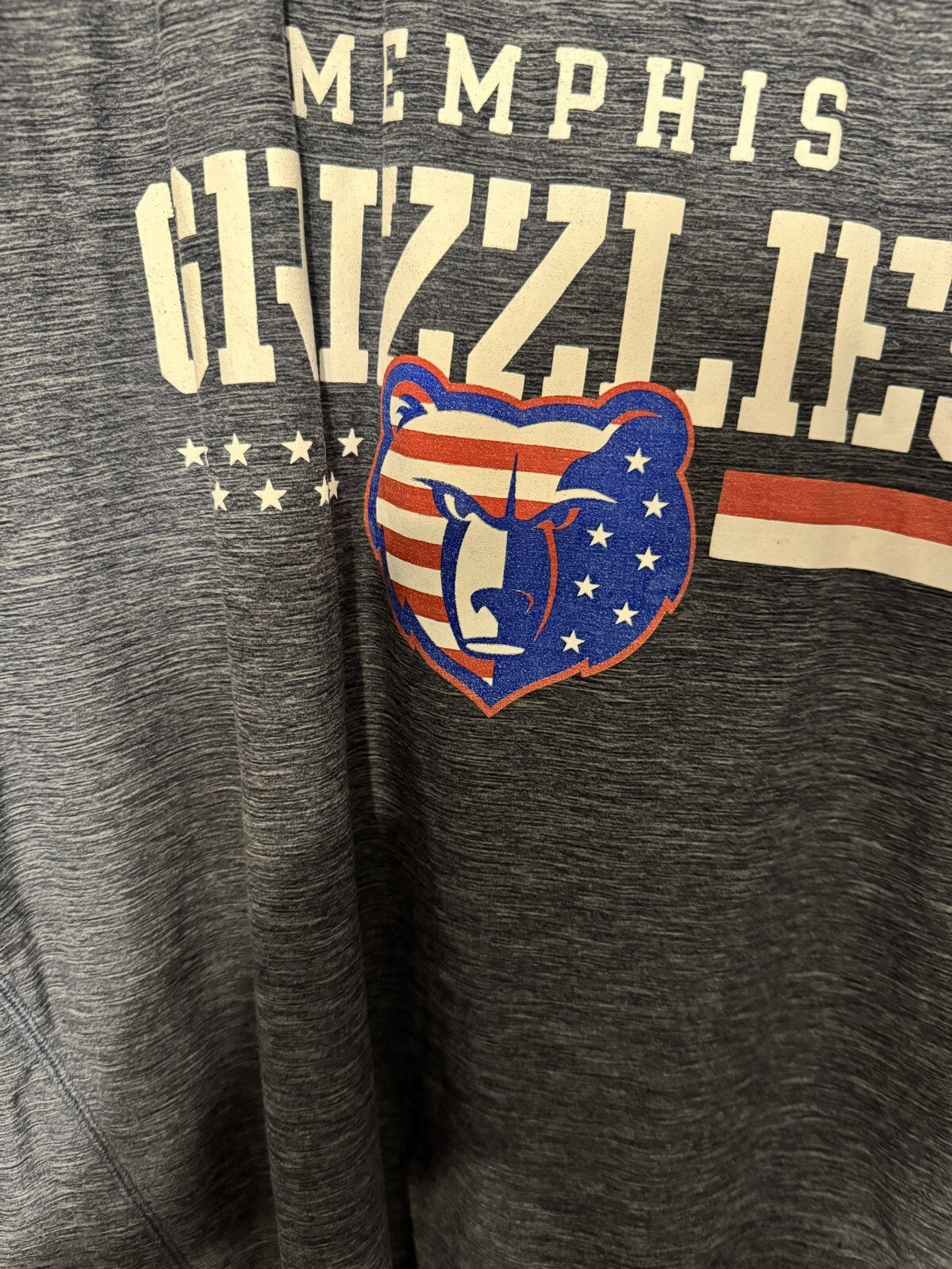 Memphis Grizzlies Blue S/S Tee Fanatics Men's sz L
