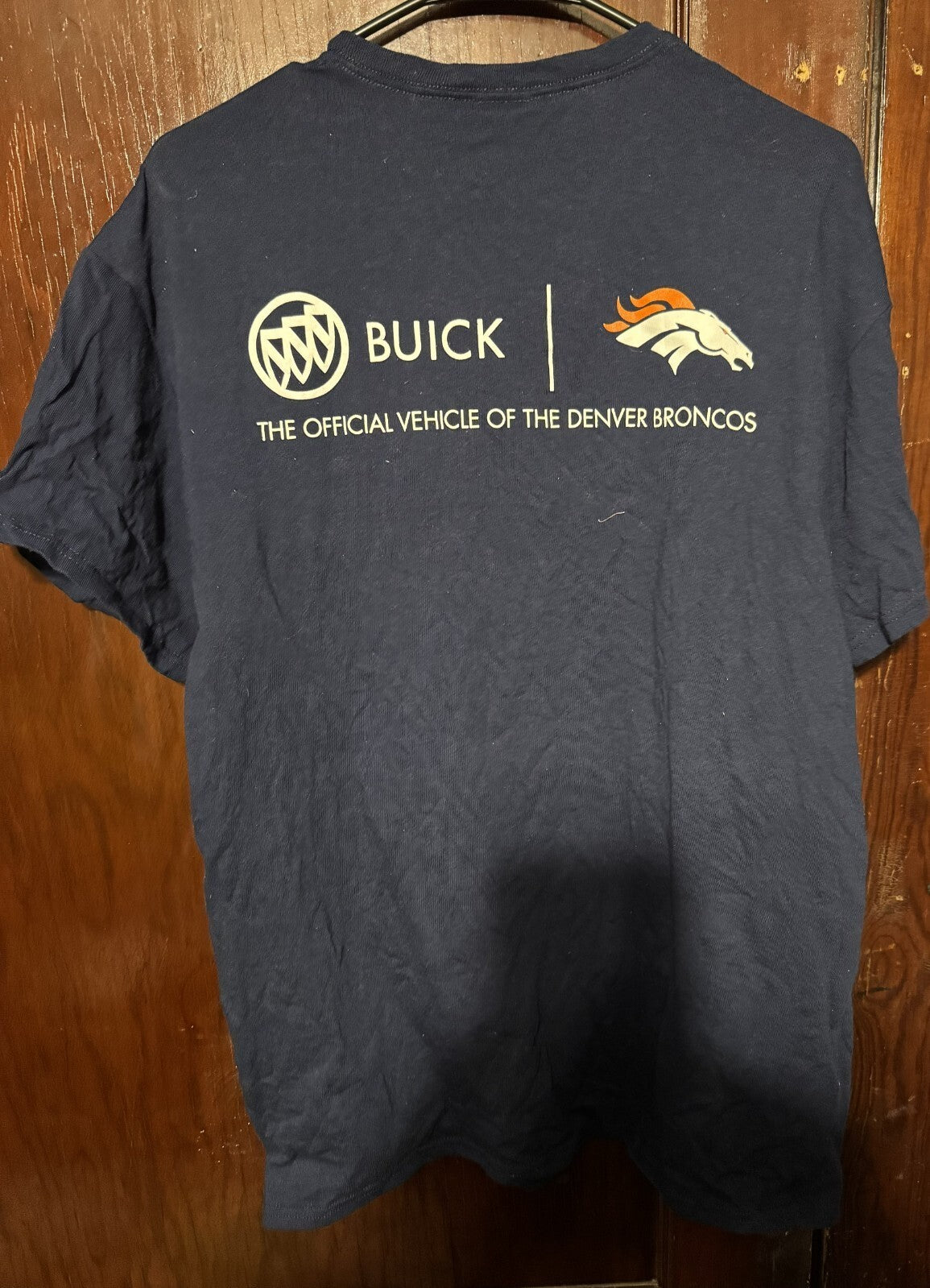 Denver Broncos Short Sleeve T-Shirt Men's L Blue