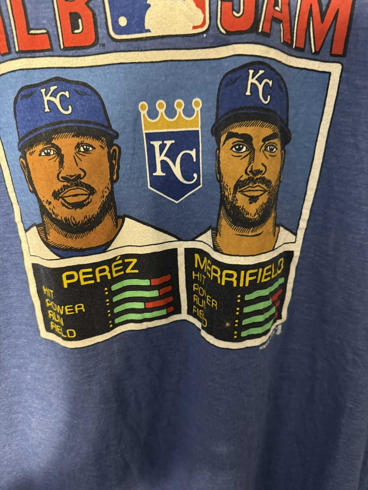 Kansas City Royals MLB Jam t-shirt Men's Size XL Blue