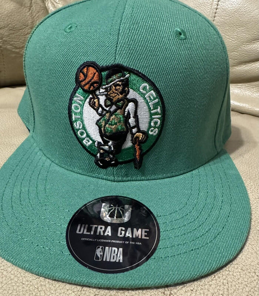 Boston Celtics Ultra Game Snapback hat Green NEW WITH TAGS