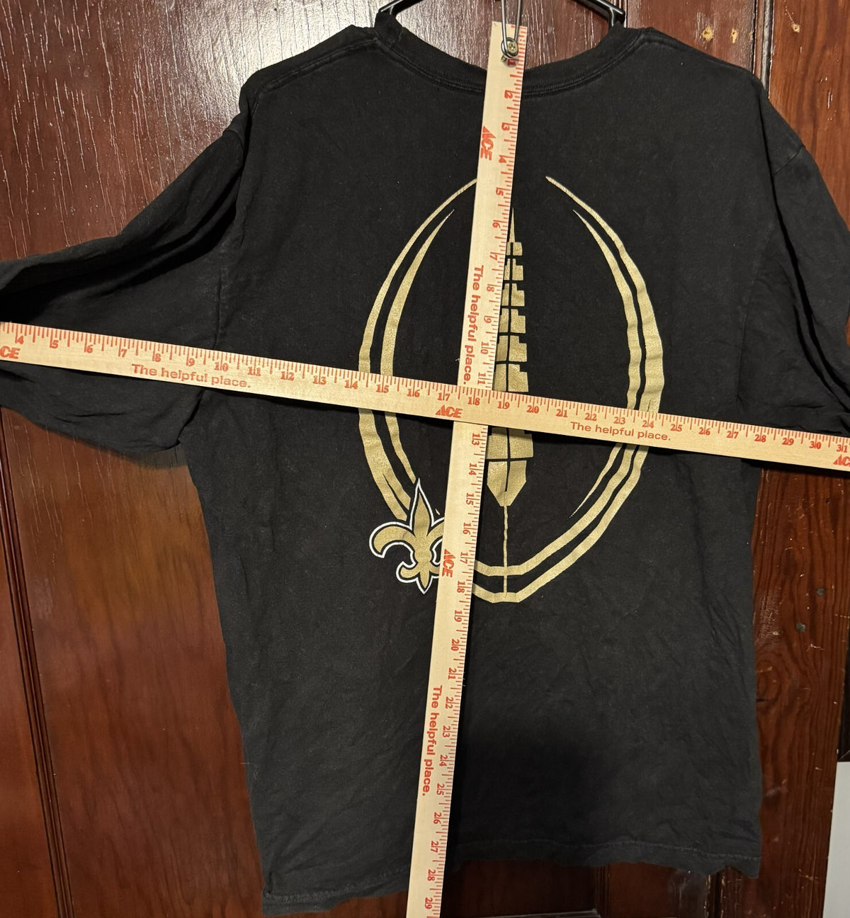 New Orleans Saints Reebok Long Sleeve tee shirt Men size XL