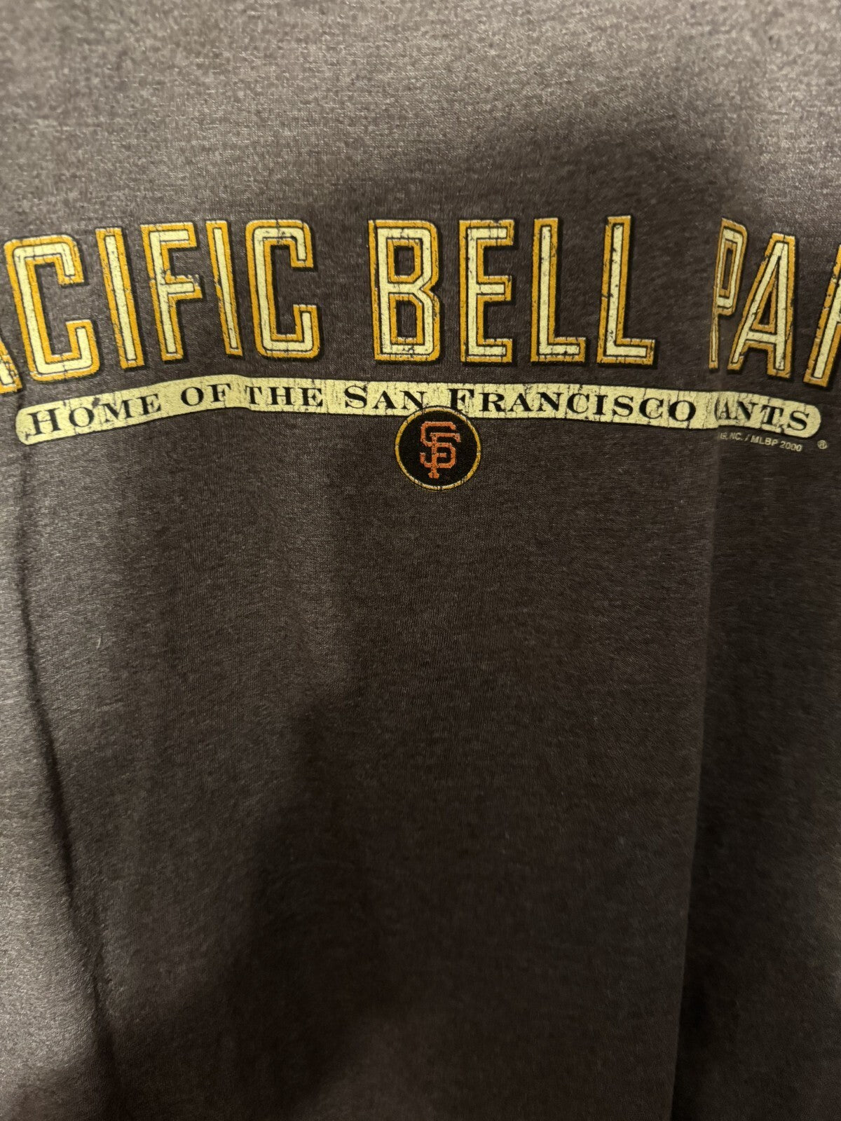 San Francisco Giants Pac Bell Park Logo T-Shirt Sz XL ?