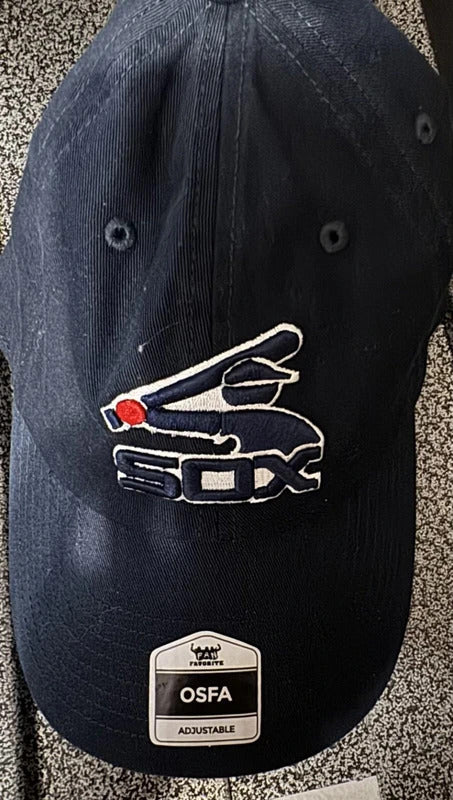 Chicago white sox blue vintage 1980's logo unstructured dad cap new with tags