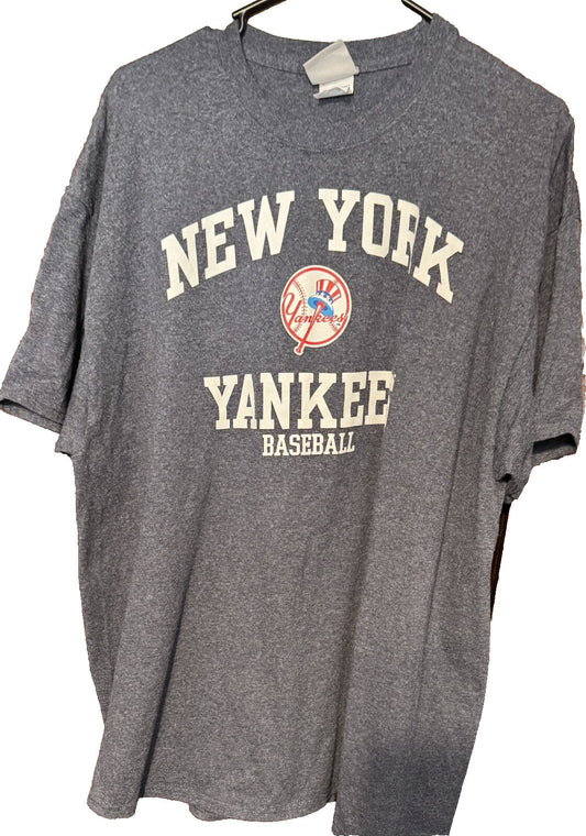 New York Yankees Short Sleeve Tee Mens XXL Blue