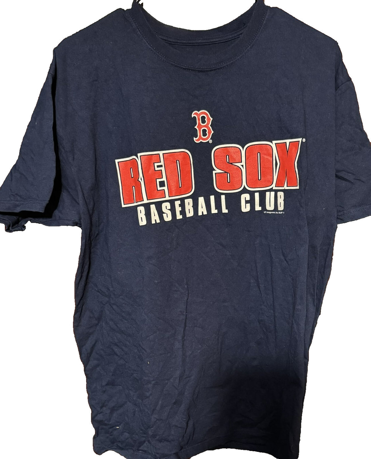 Boston Red Sox Short Sleeve Tee Men's L Blue