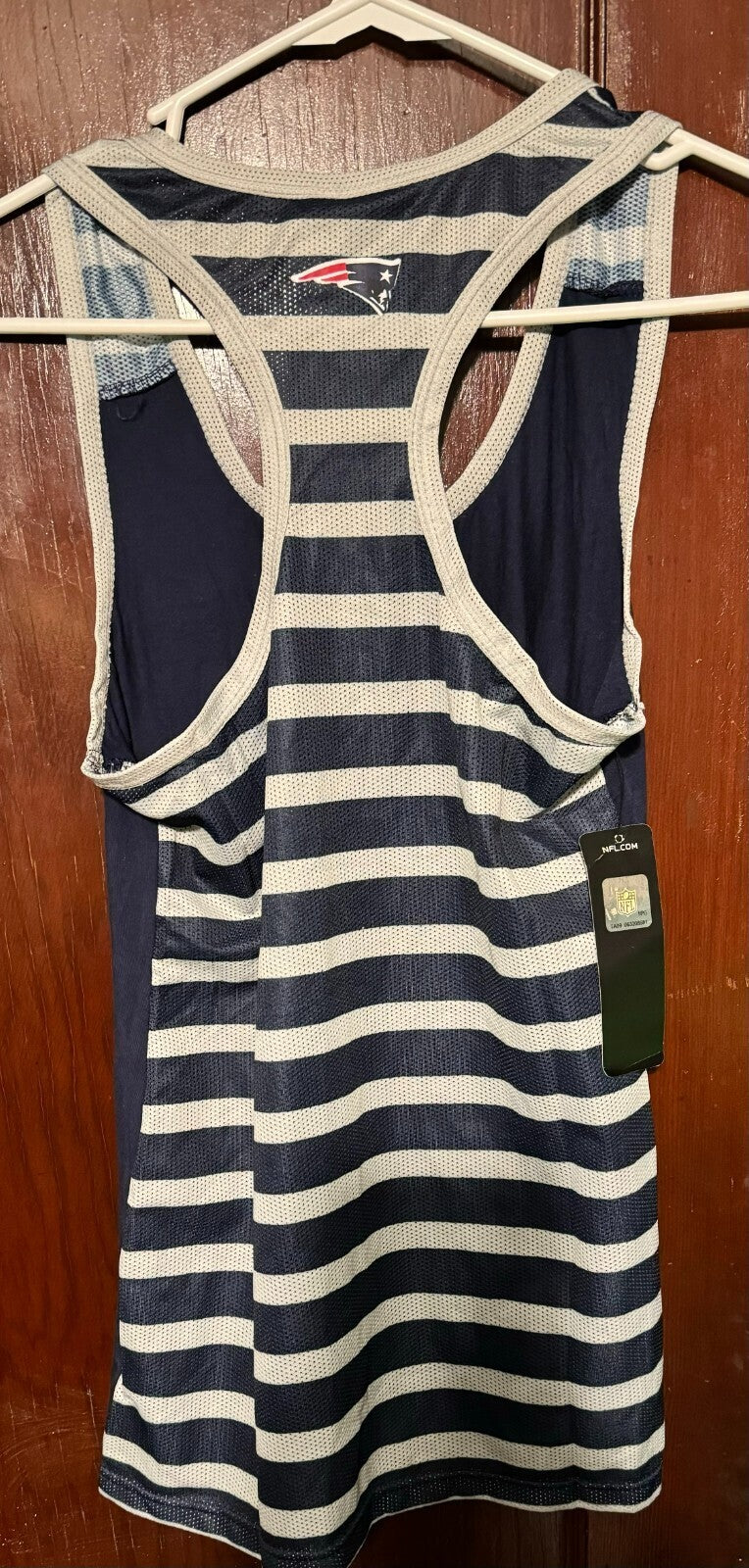 New England Patriots Womens Navy Tank Sz Med NEW WITH TAGS