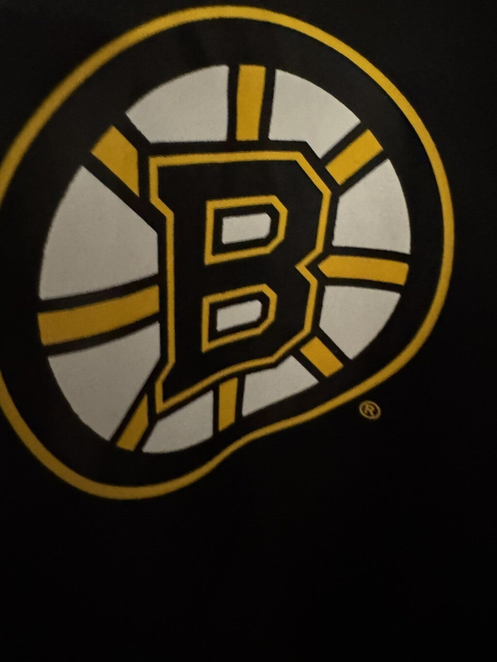 Boston Bruins Black 1/2 Zip Pullover Windbreaker Men's Sz XL New With Tags!