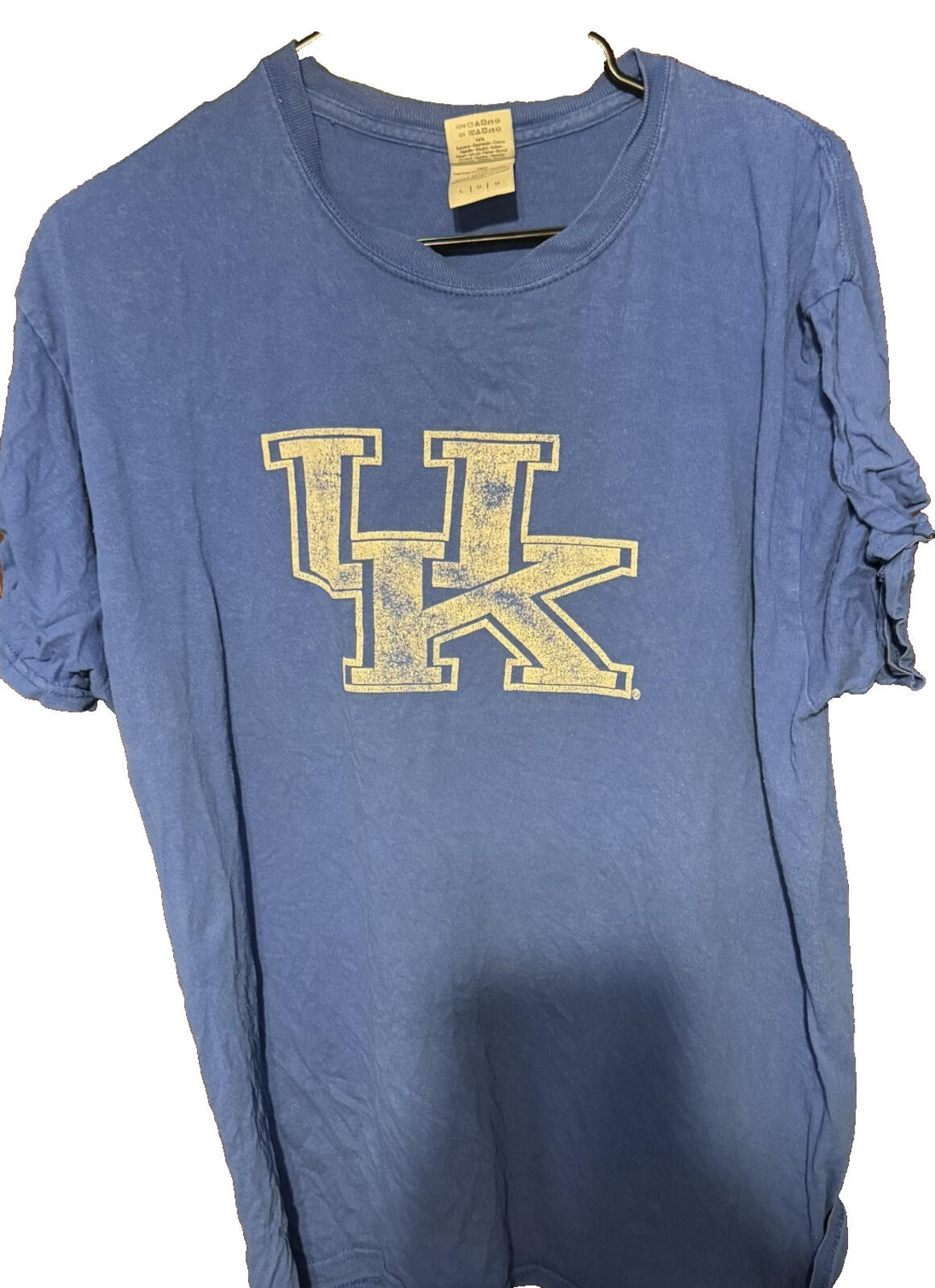 Kentucky Wildcats Short Sleeve T-Shirt Size L Blue