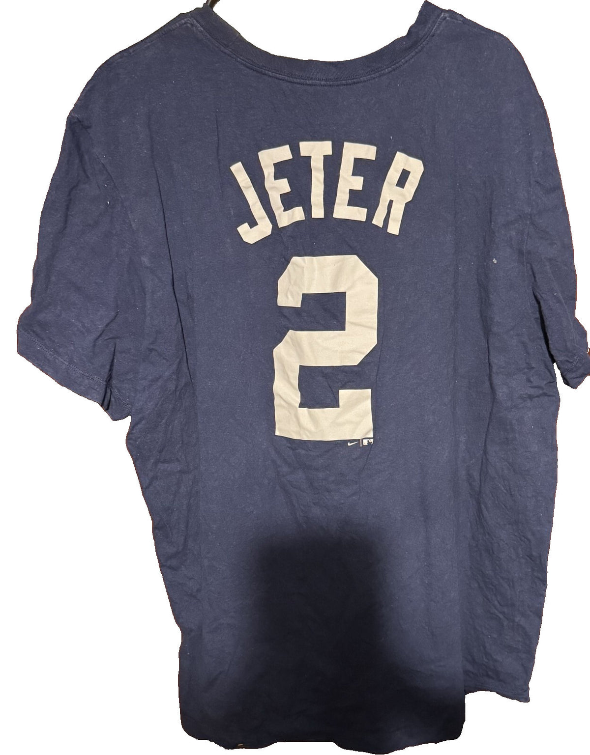 New York Yankees Nike Derek Jeter #2 T-Shirt Men's XXL Blue
