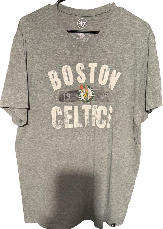 Boston Celtics Green '47 Brand T-Shirt Men Size XL NBA