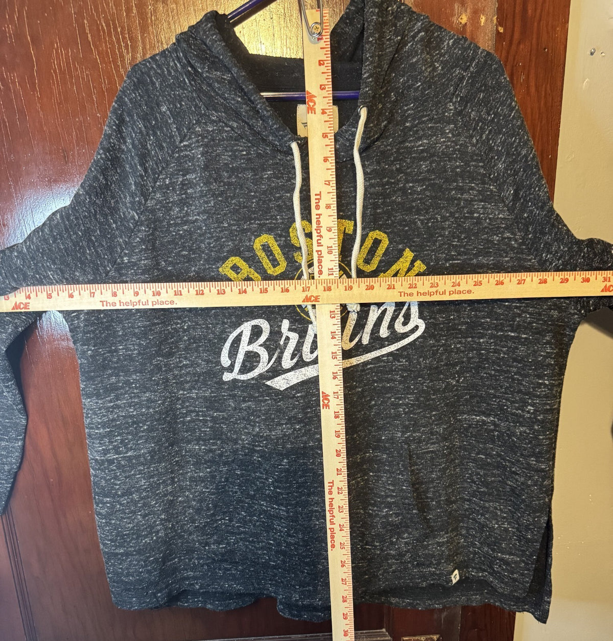 Boston Bruins Fanatics Pullover Sweatshirt Black Men's Sz XXL