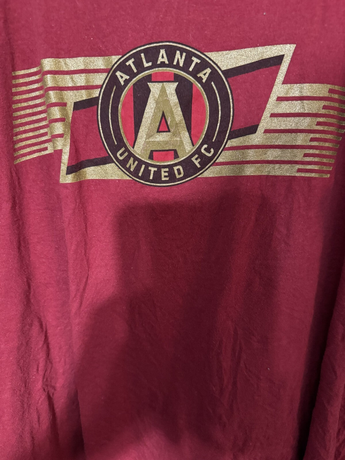 Atlanta United MLS Fanatics S/S T-shirt Men Size XL Red