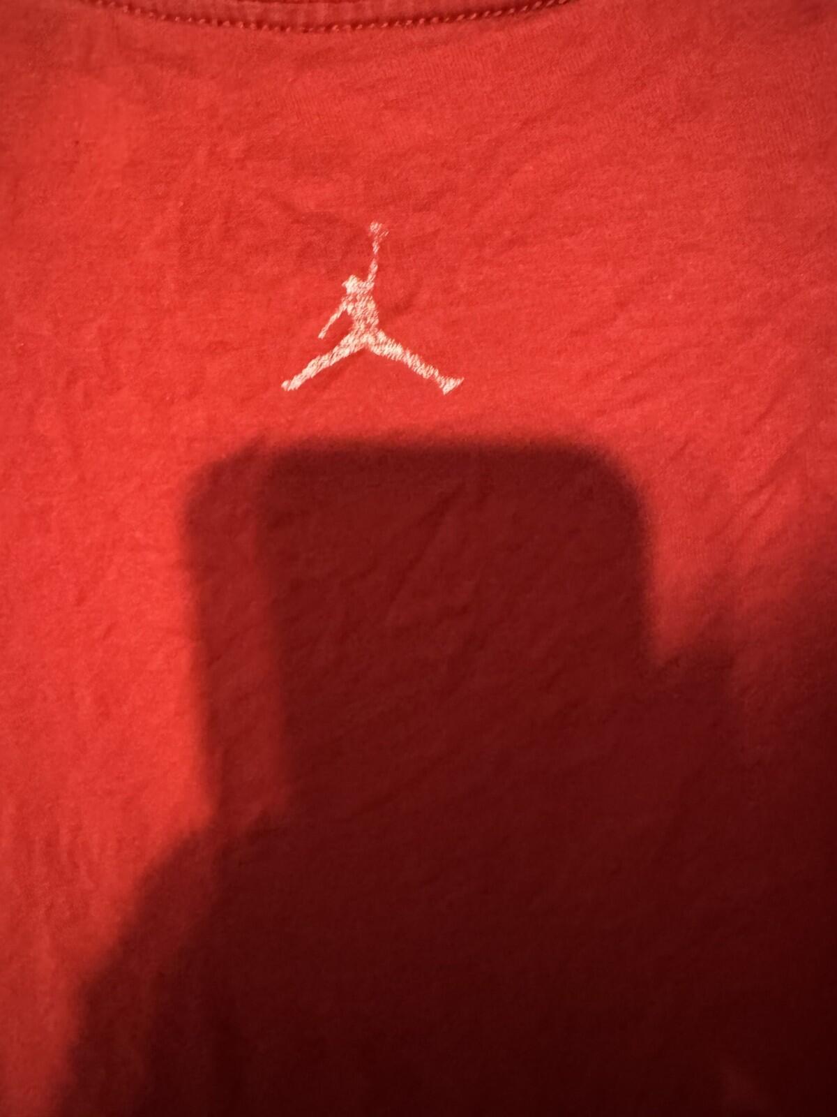 Nike Air Jordan Logo Jumpman t-shirt Men Sz XXL Red