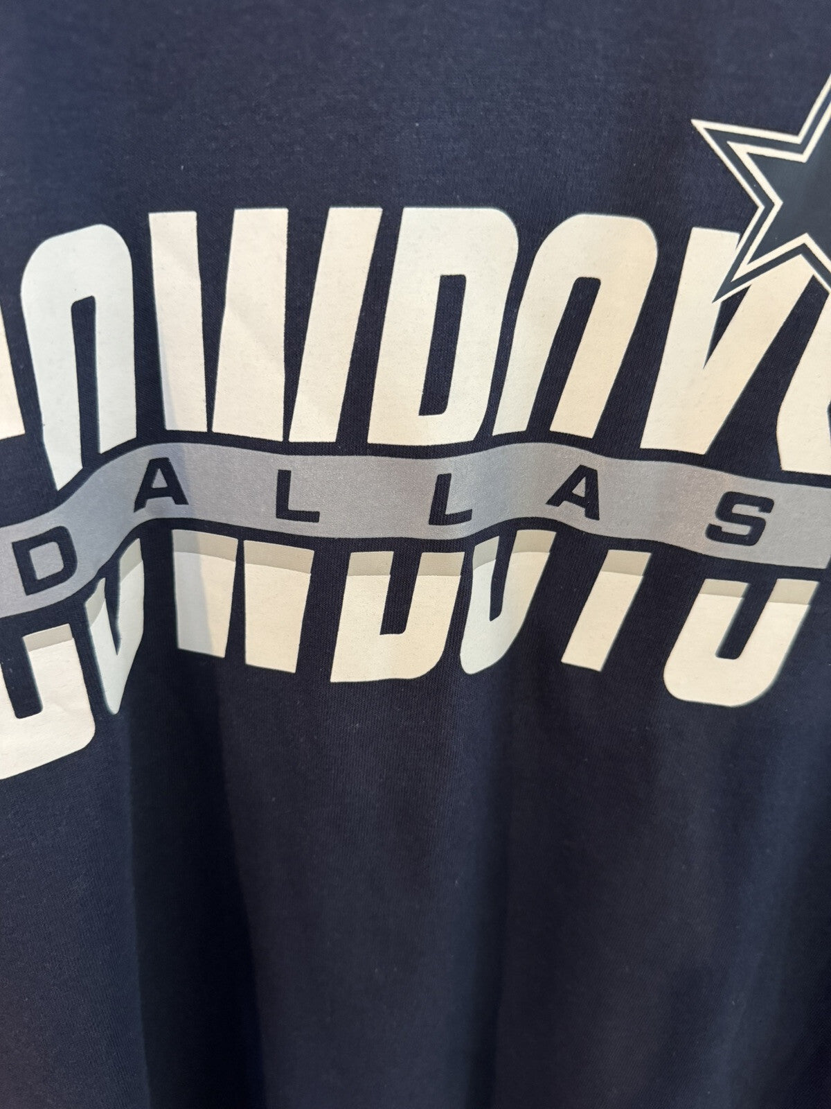 Dallas Cowboys Team Apparel T-Shirt Blue Men Sz XL NEW WITH TAGS