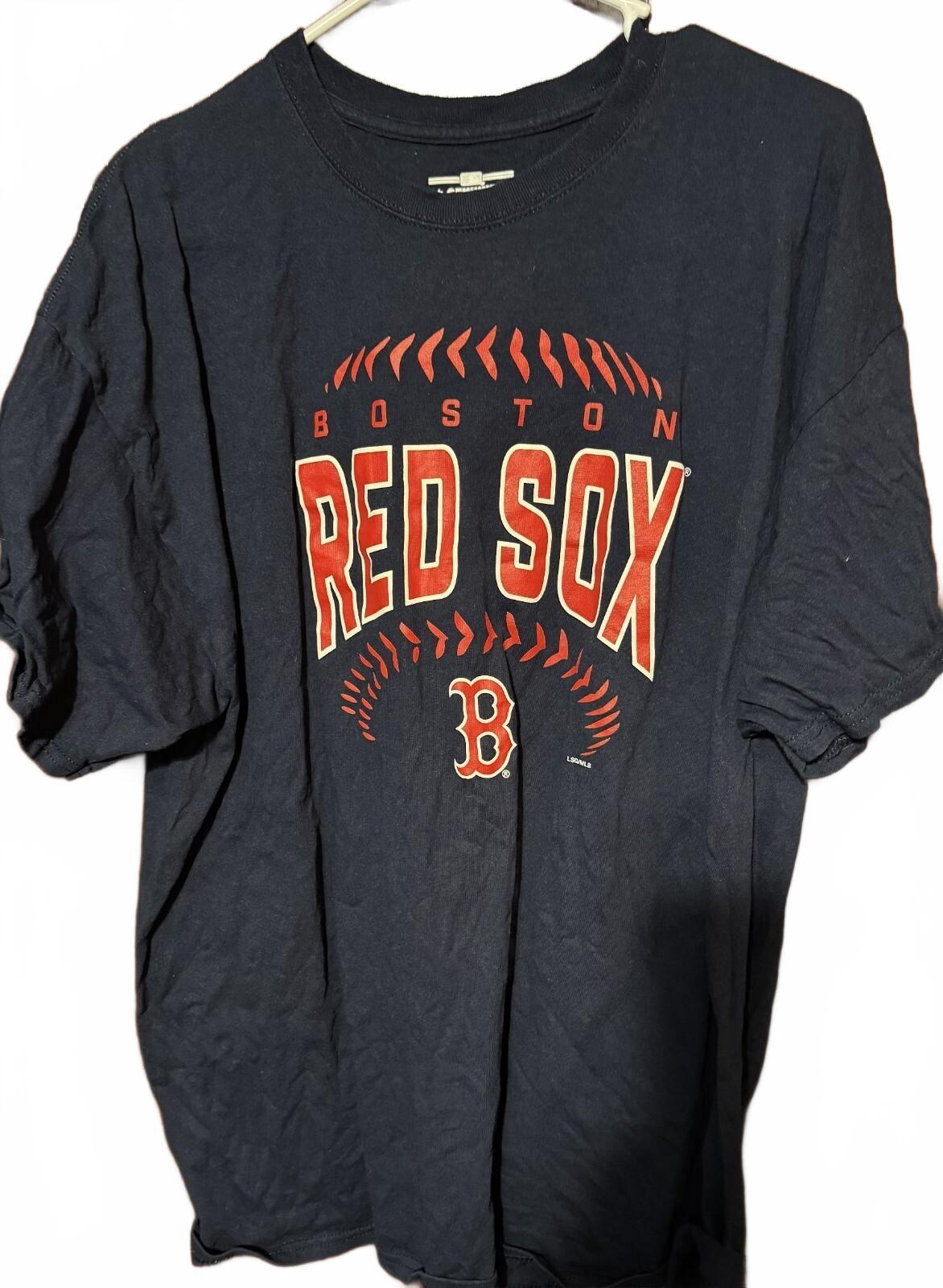 Boston Red Sox Short Sleeve T-Shirt Men's XL Blue
