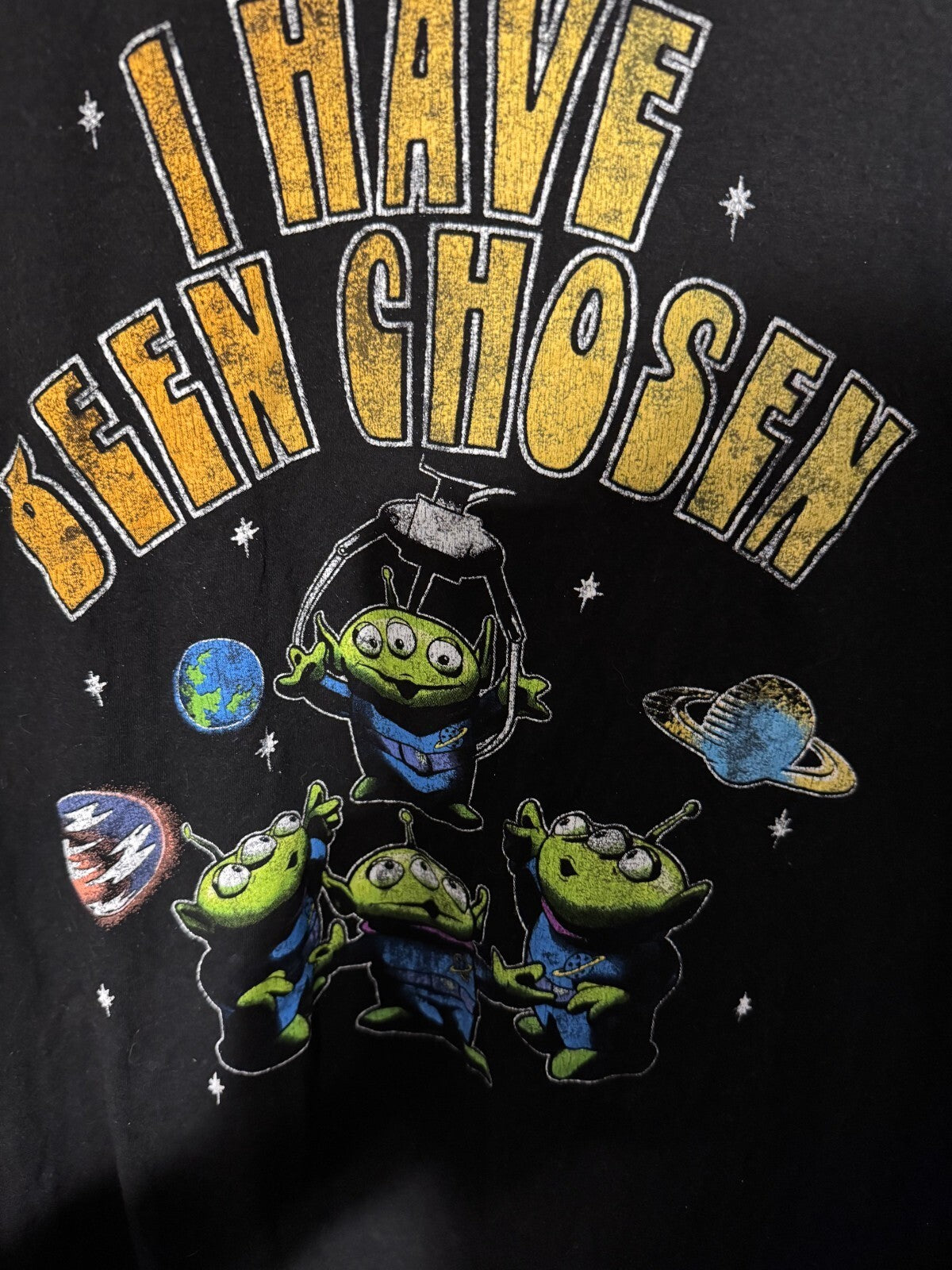 Toy Story Alien Disney T Shirt Black Men's Size XL