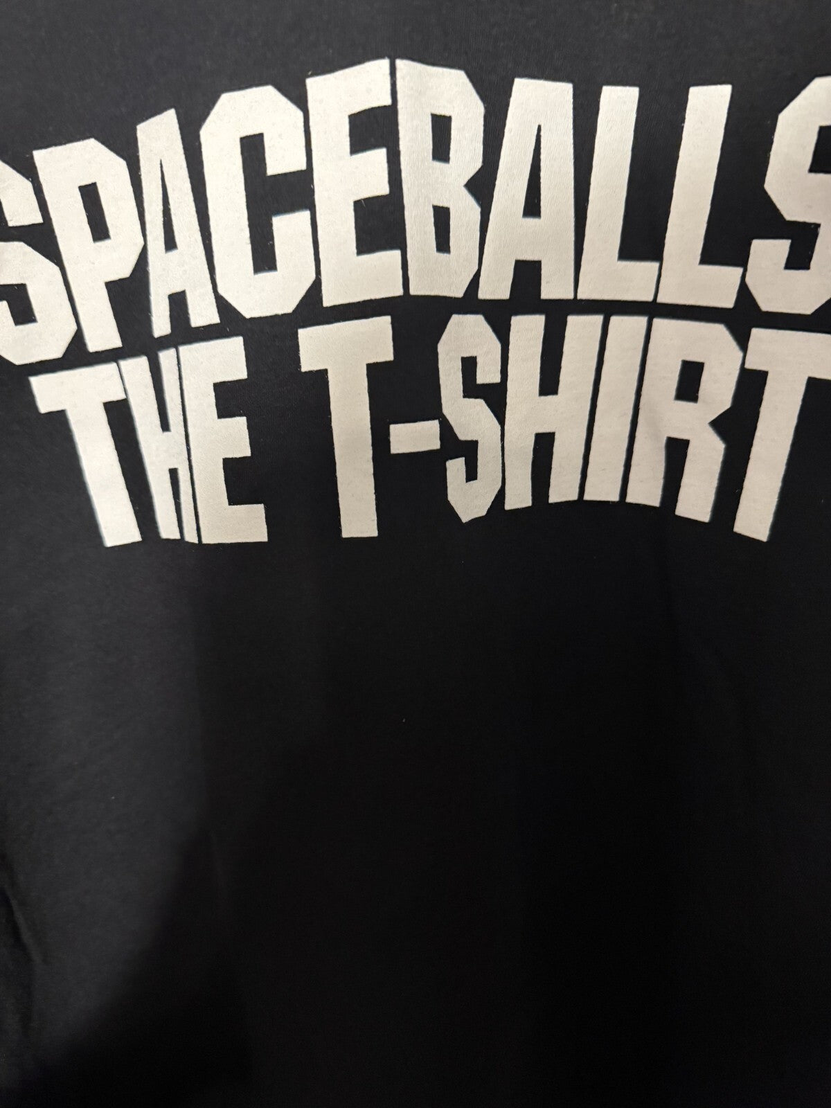 Spaceballs Movie T-Shirt Men Sz XL Black Spaceballs: The T-shirt